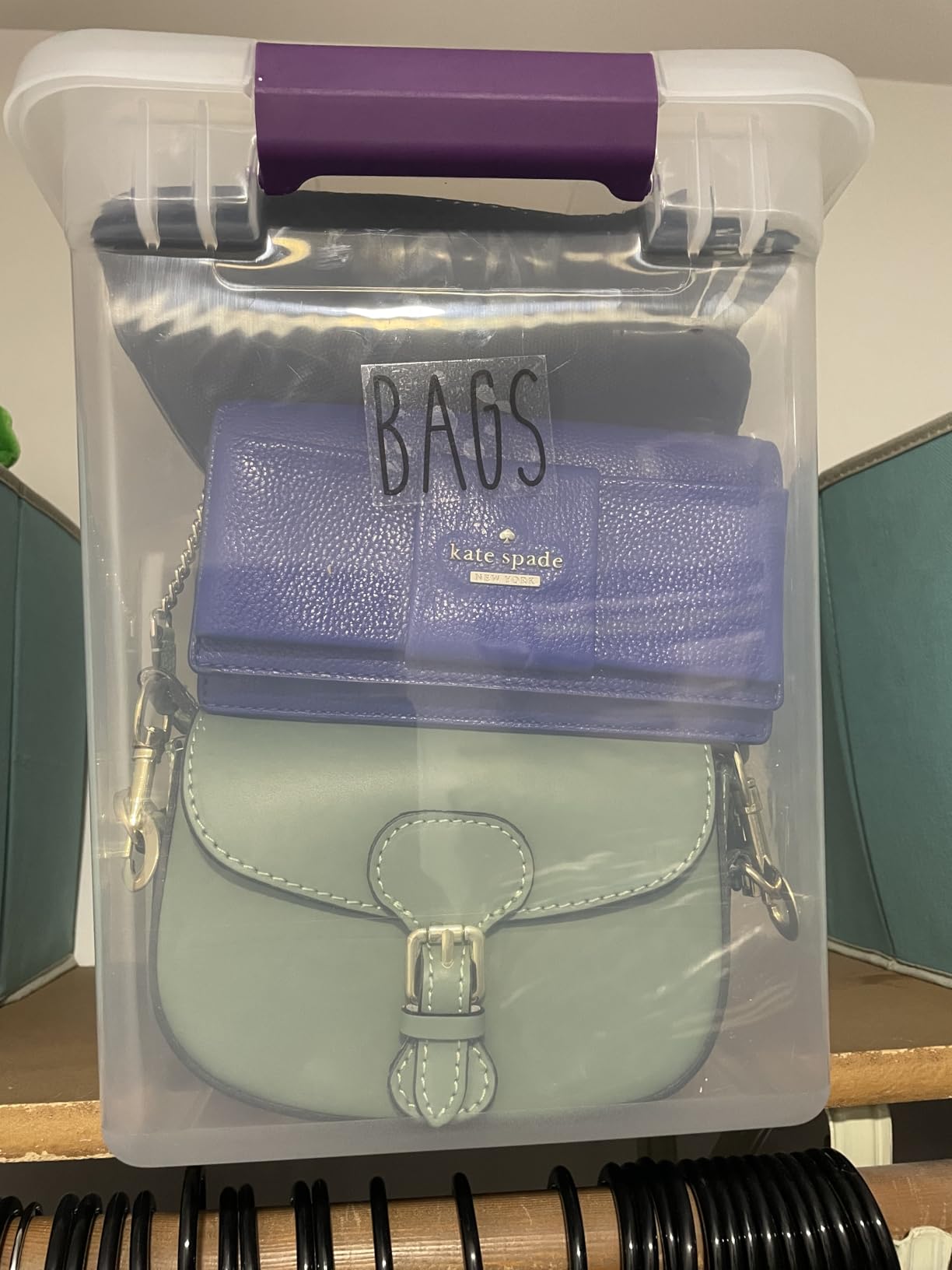 Sterilite 6-Pack 27 Quart ClearView Latch Box, Stackable Organizer Bins with Latching Lids - Clear Plastic Organization Containers for Closet, Bedroom, Shelving Units and Everyday Home Storage - Customer Photo 1