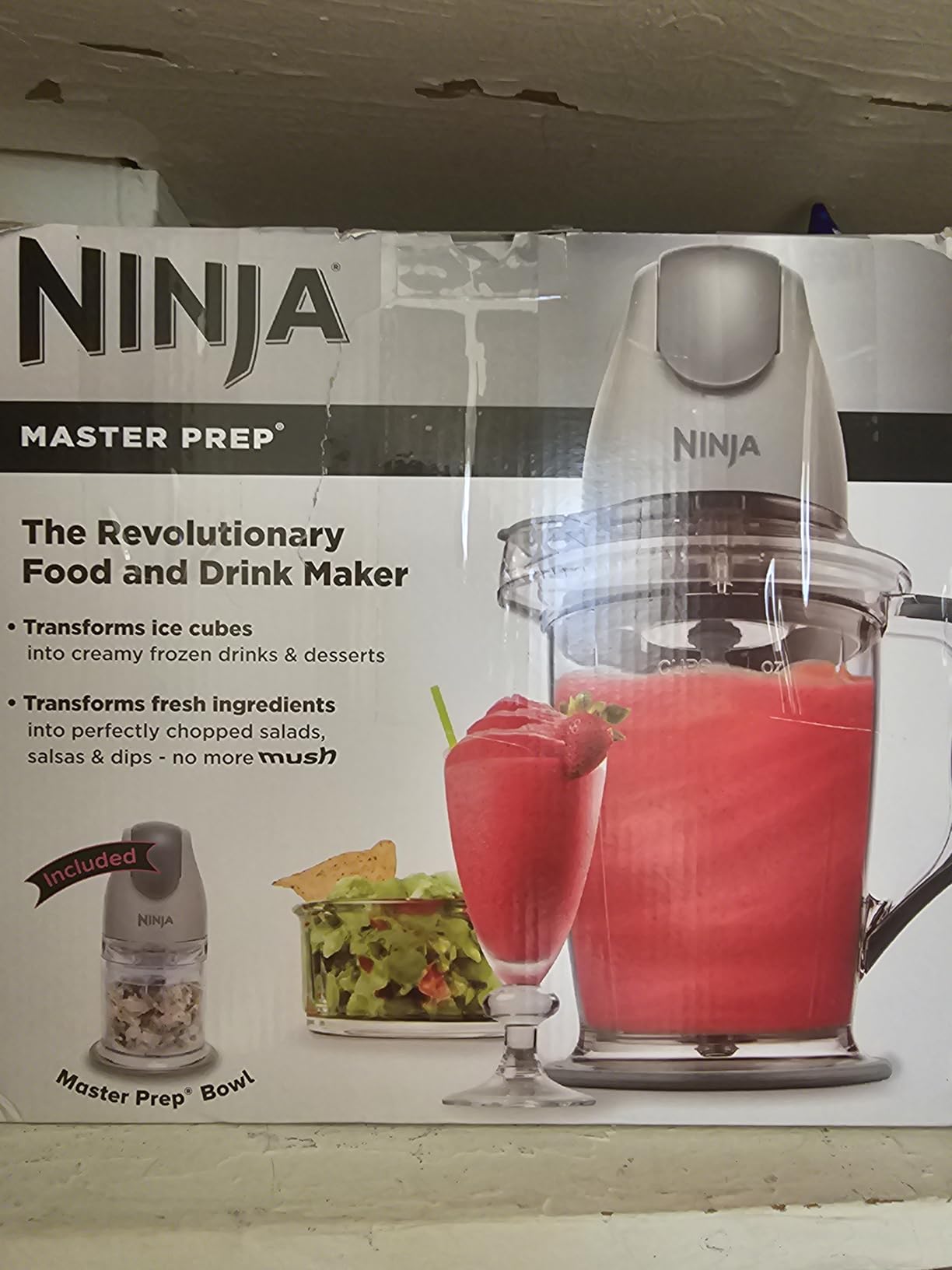 Ninja QB1004 Blender/Food Processor with 450-Watt Base, 48oz Pitcher, 16oz Chopper Bowl, and 40oz Processor Bowl for Shakes, Smoothies, and Meal Prep, Black - Customer Photo 2