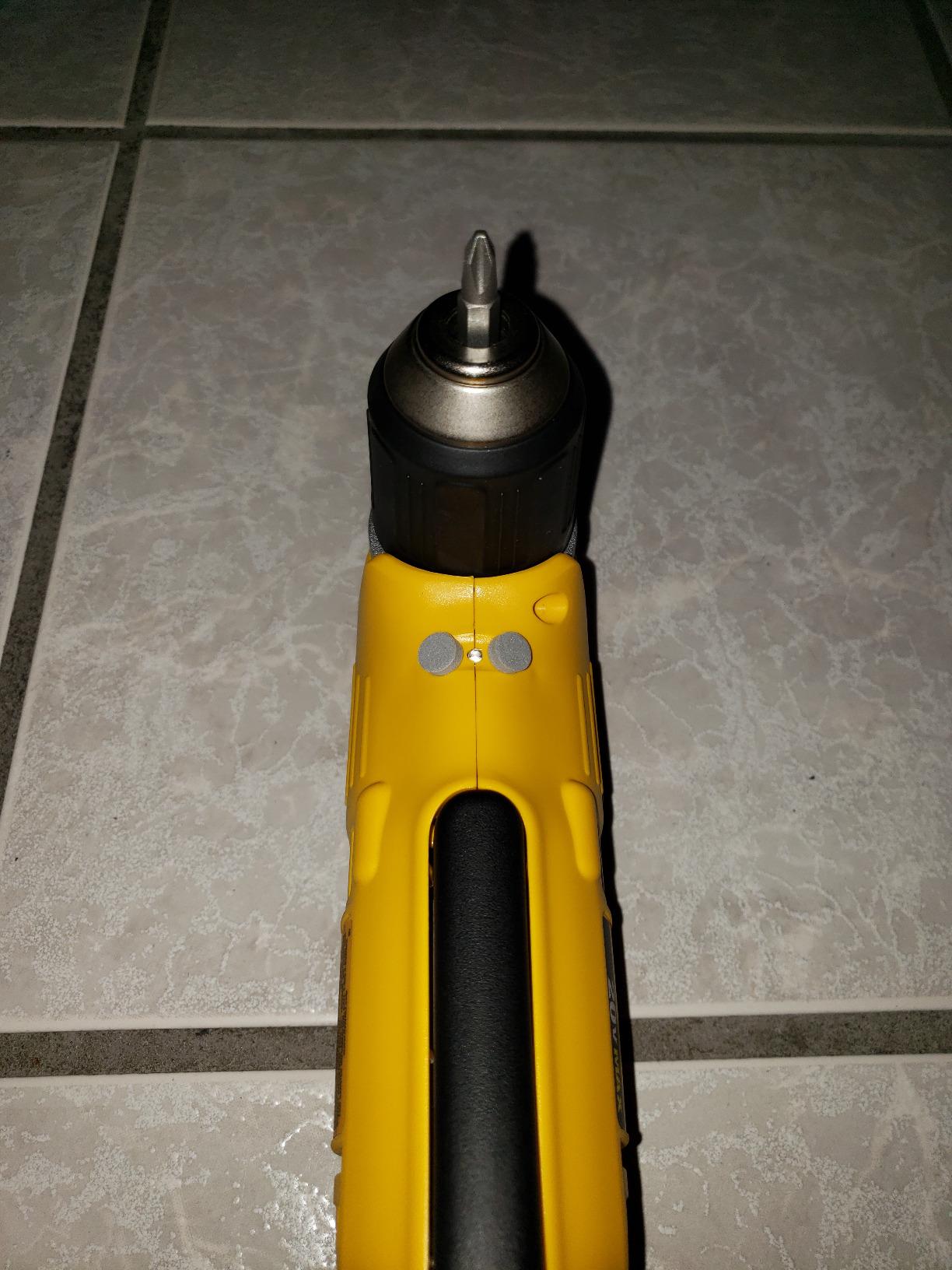 DEWALT DCD740C1 Right Angle Drill Kit, Yellow, 0.5 - Customer Photo 2