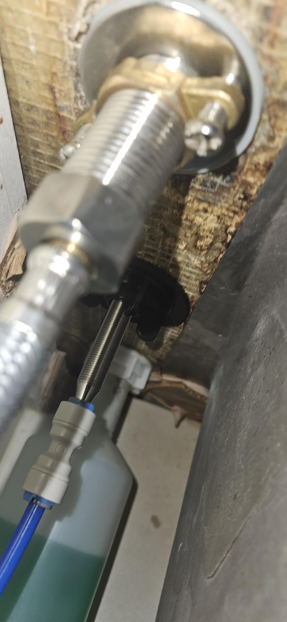 iSpring RCC7AK, NSF Certified, 75 GPD, Alkaline 6-Stage Reverse Osmosis System, pH+ Remineralization RO Water Filter System Under Sink, Patented Top-Mounted Faucet Design for Easy Installation - Customer Photo 2