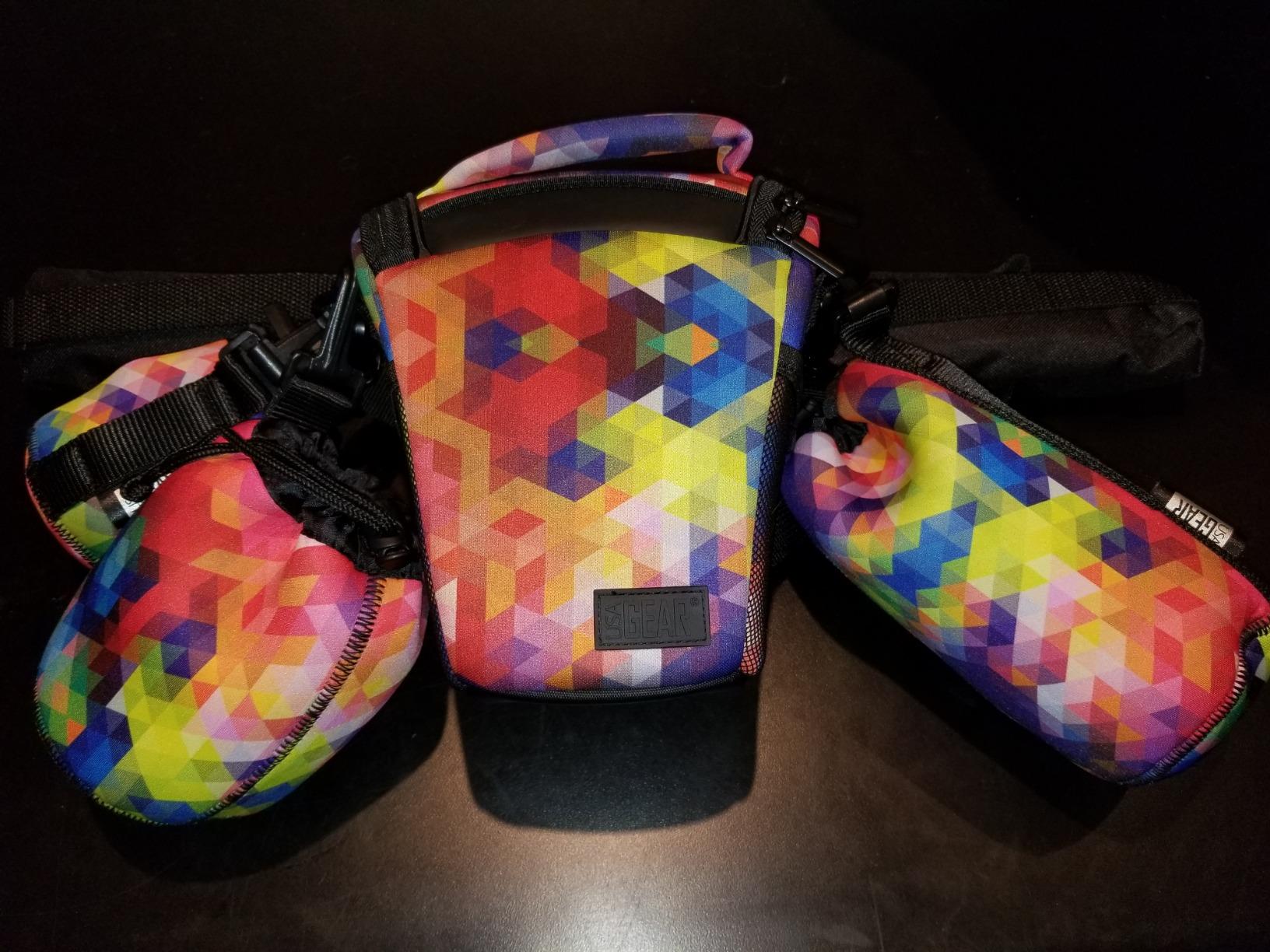 USA Gear DSLR Camera Case for Men and Women with Top Loading Accessibility, Adjustable Shoulder, Small Camera Sling Bag, Travel Padded Handle - Camera Holster Bag for Nikon, Canon, Panasonic (Black) Customer Review USA Gear DSLR Camera Case for Men and Women with Top Loading Accessibility, Adjustable Shoulder, Small Camera Sling Bag, Travel Padded Handle - Camera Holster Bag for Nikon, Canon, Panasonic (Black) - Customer Photo 1