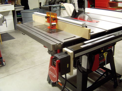 SAWSTOP 10-Inch Contractor Saw, 1.75-HP, 52-Inch Professional T-Glide Fence System (CNS175-TGP252) - Customer Photo 2