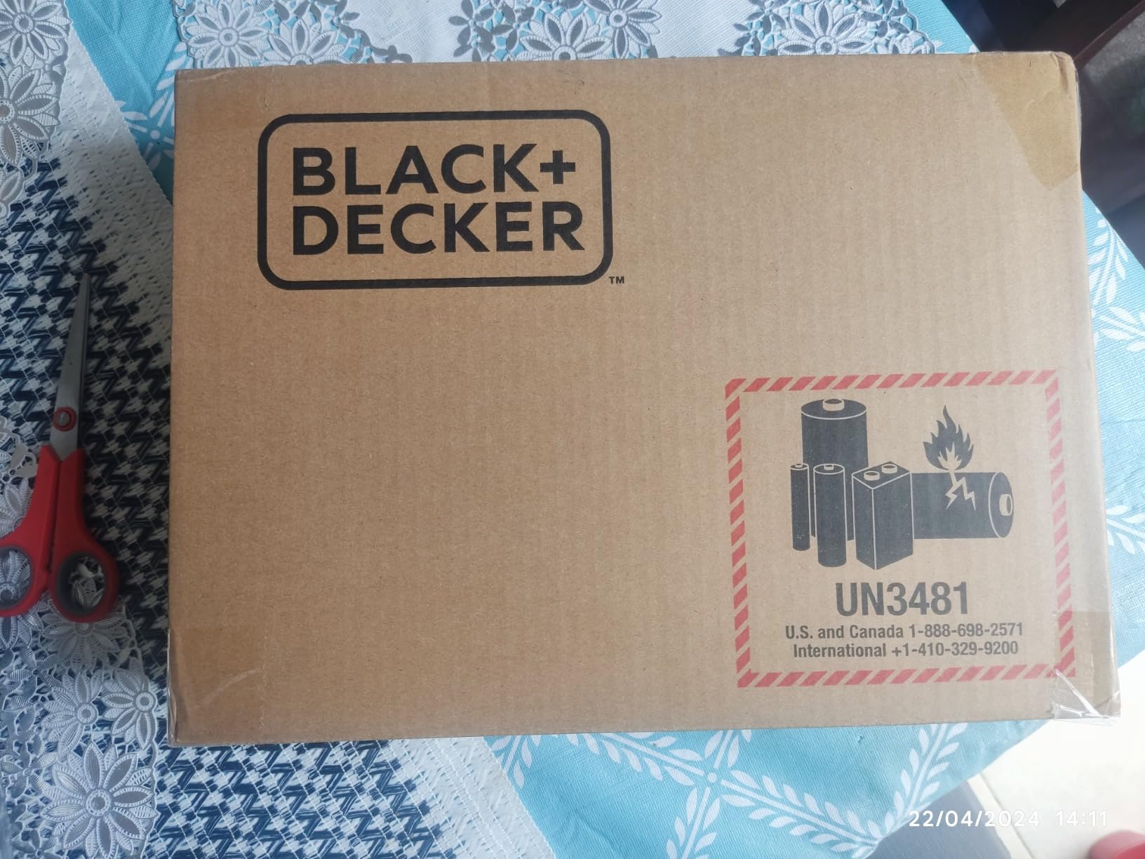 BLACK+DECKER 20V MAX* POWERCONNECT Cordless Drill Driver Kit with Drill Bit Set and Sockets, 100 pc. Tool Kit for Home, Battery and Charger Included, Orange (BDC120VA100) - Customer Photo 2