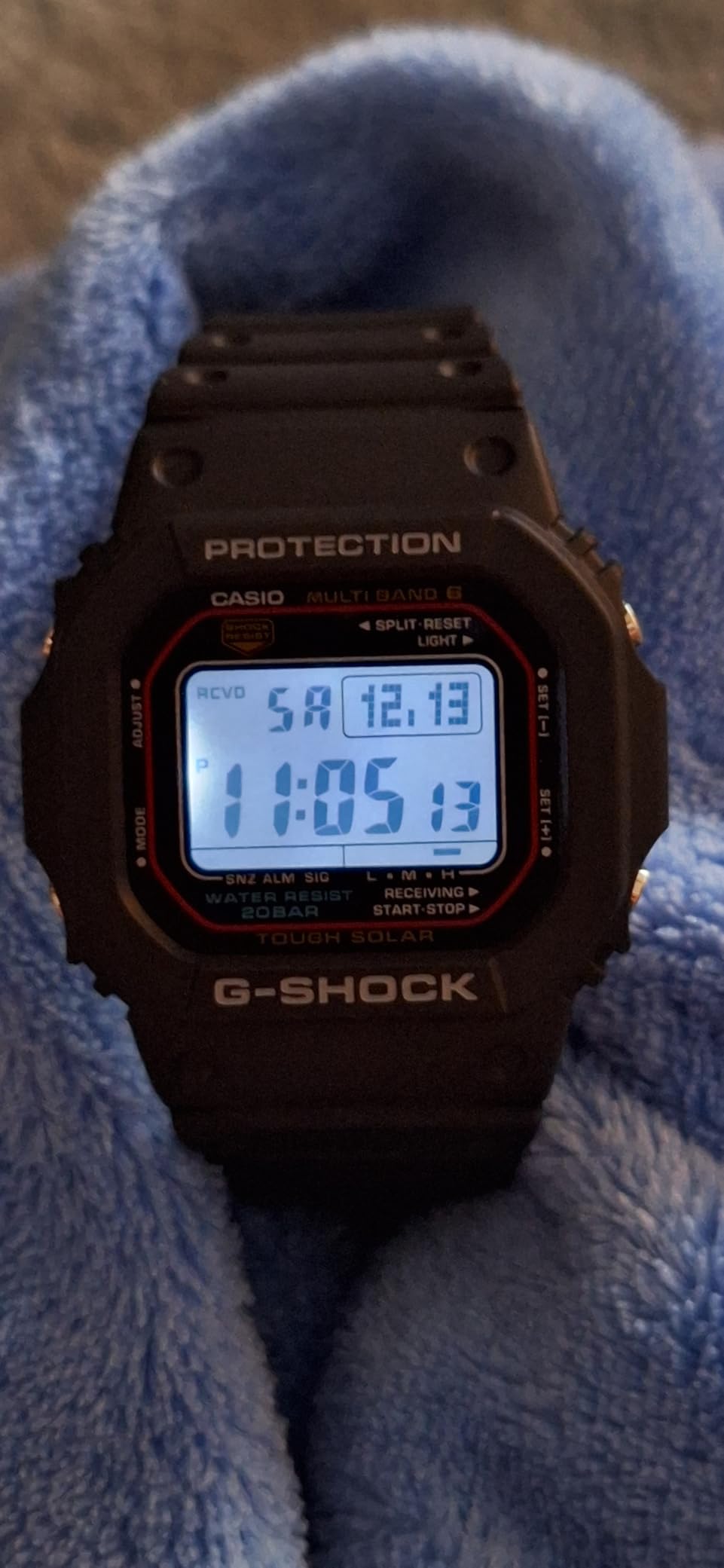 Casio G-Shock GW-M5610U-1 Men's Solar Black Resin Sport Watch - Customer Photo 2