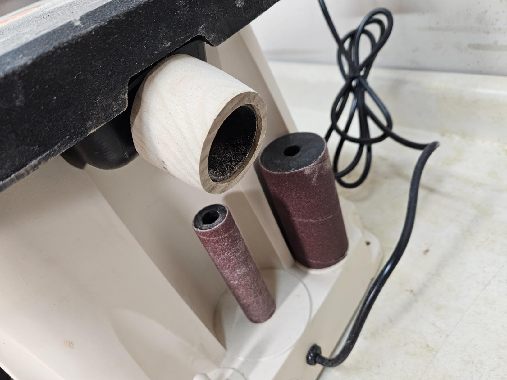 Shop Fox W1831 1/2 HP Single Phase Oscillating Spindle Sander Customer Review Shop Fox W1831 1/2 HP Single Phase Oscillating Spindle Sander - Customer Photo 2