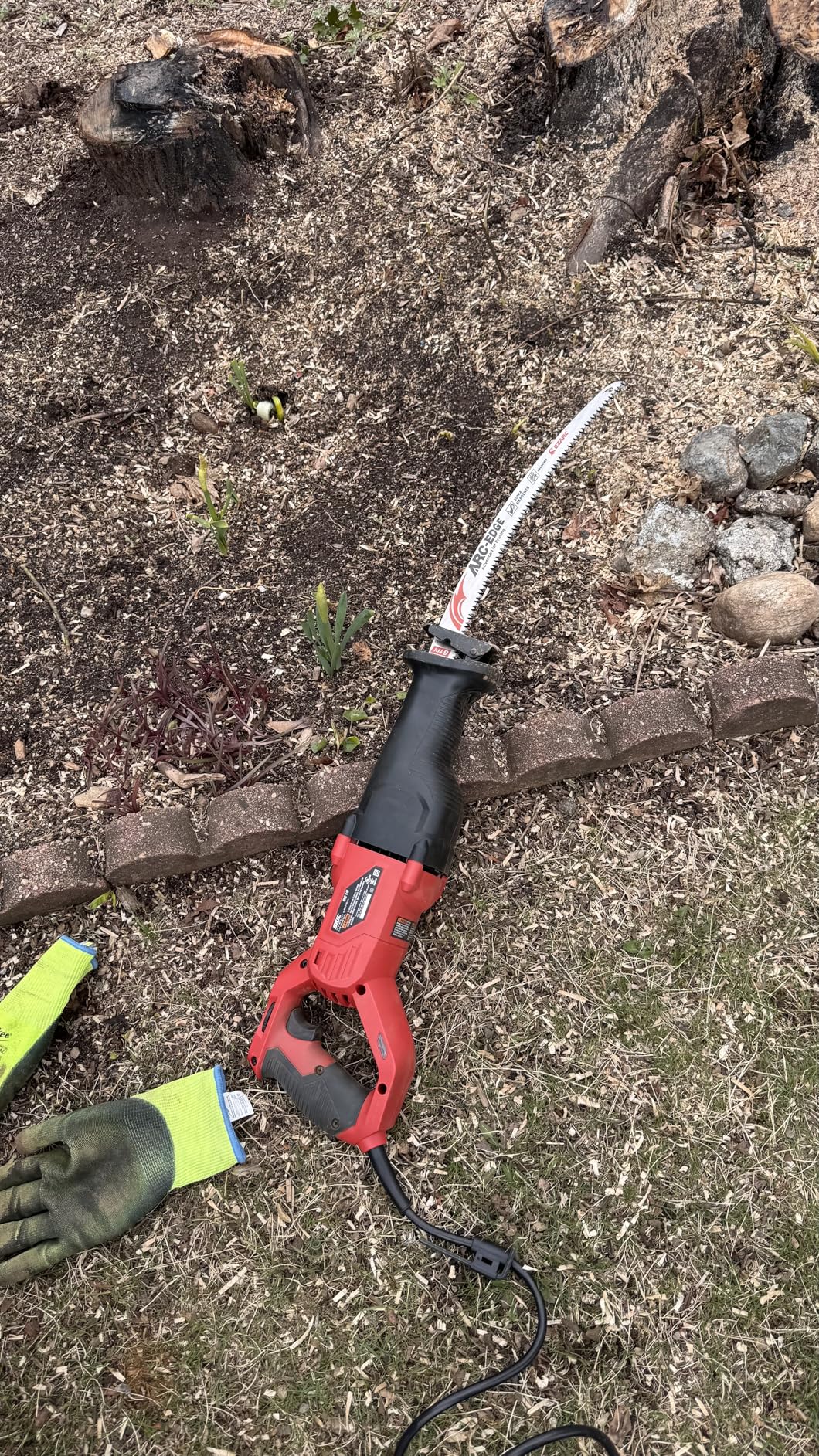 Skil 9206-02 7.5-Amp Variable Speed Reciprocating Saw - Customer Photo 1