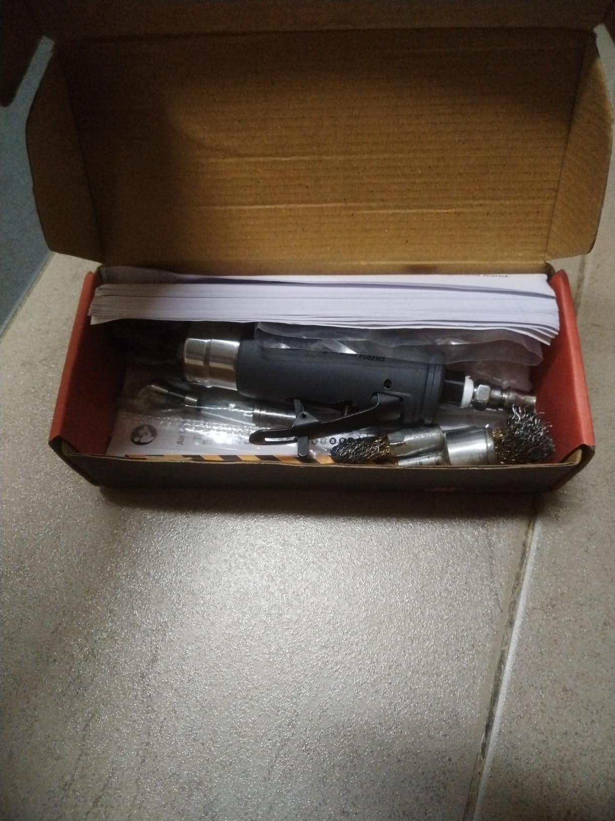 Ingersoll Rand 301BK Angle Air Die Grinder Stone Kit, 21,000 RPM, 0.25 HP, 1/4 Ingersoll Rand 301BK Angle Air Die Grinder Stone Kit, 21,000 RPM, 0.25 HP, 1/4