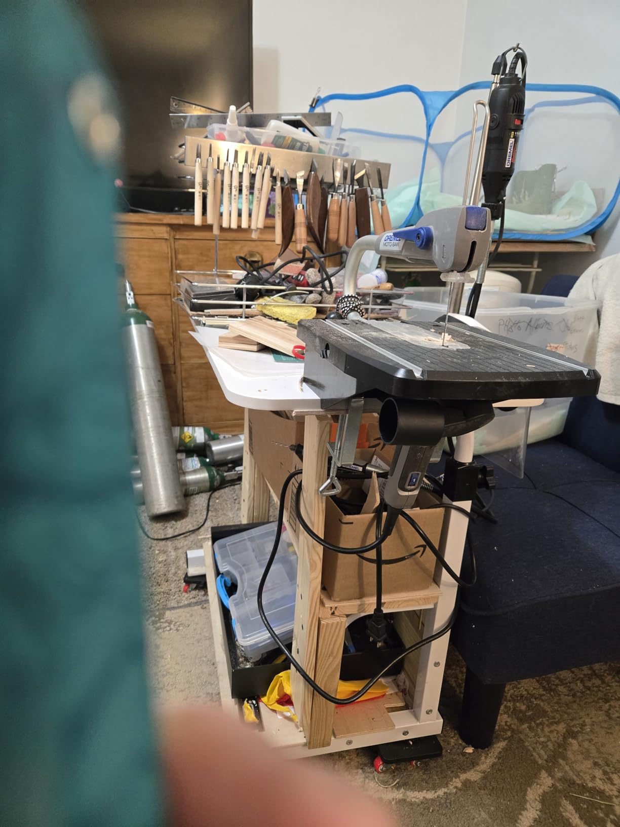 Dremel MS20-01 Moto-Saw Variable Speed Compact Scroll Saw Kit - Customer Photo 2