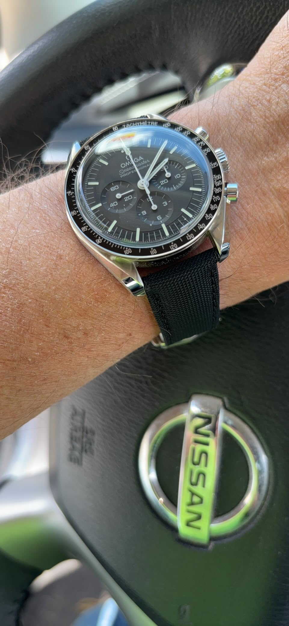 Omega Speedmaster Chronograph Hand Wind Black Dial Men's Watch 310.32.42.50.01.001 - Customer Photo 1