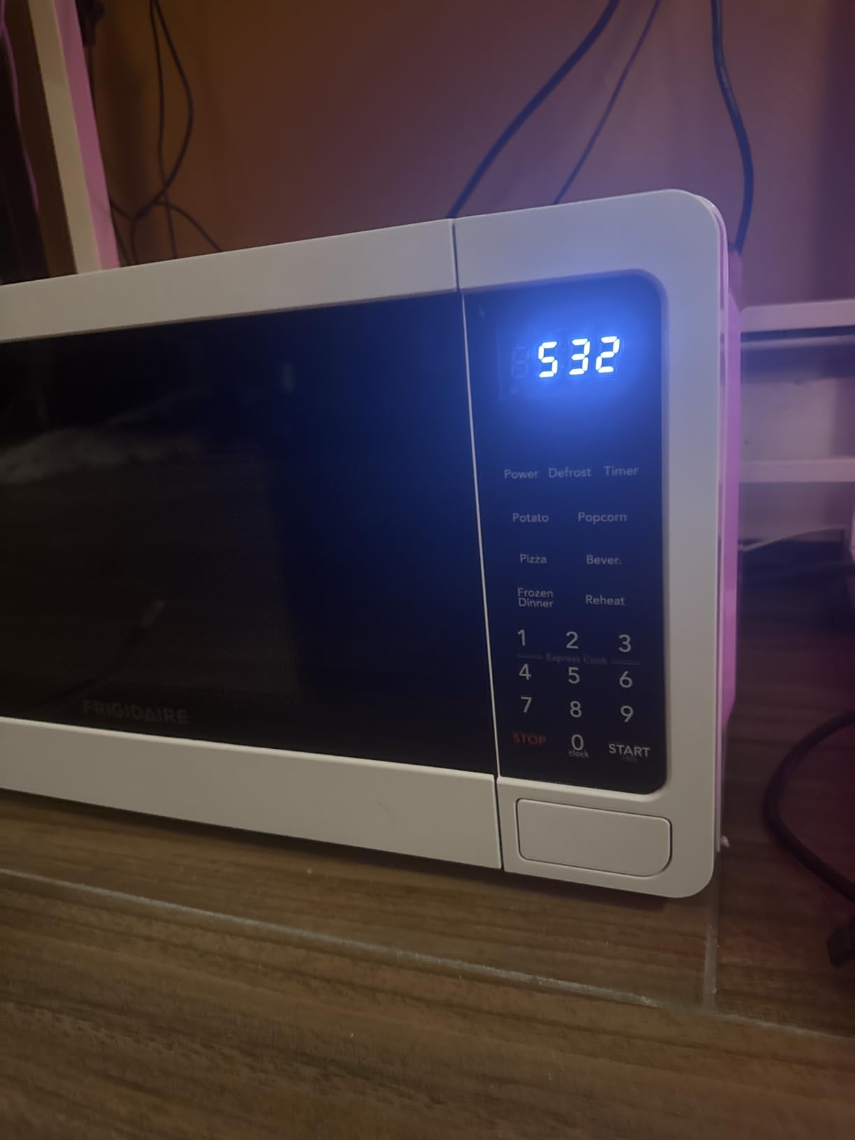 FRIGIDAIRE EMW733BLACKAMZ 0.7 Cu. Ft. Microwave, Black - Customer Photo 1