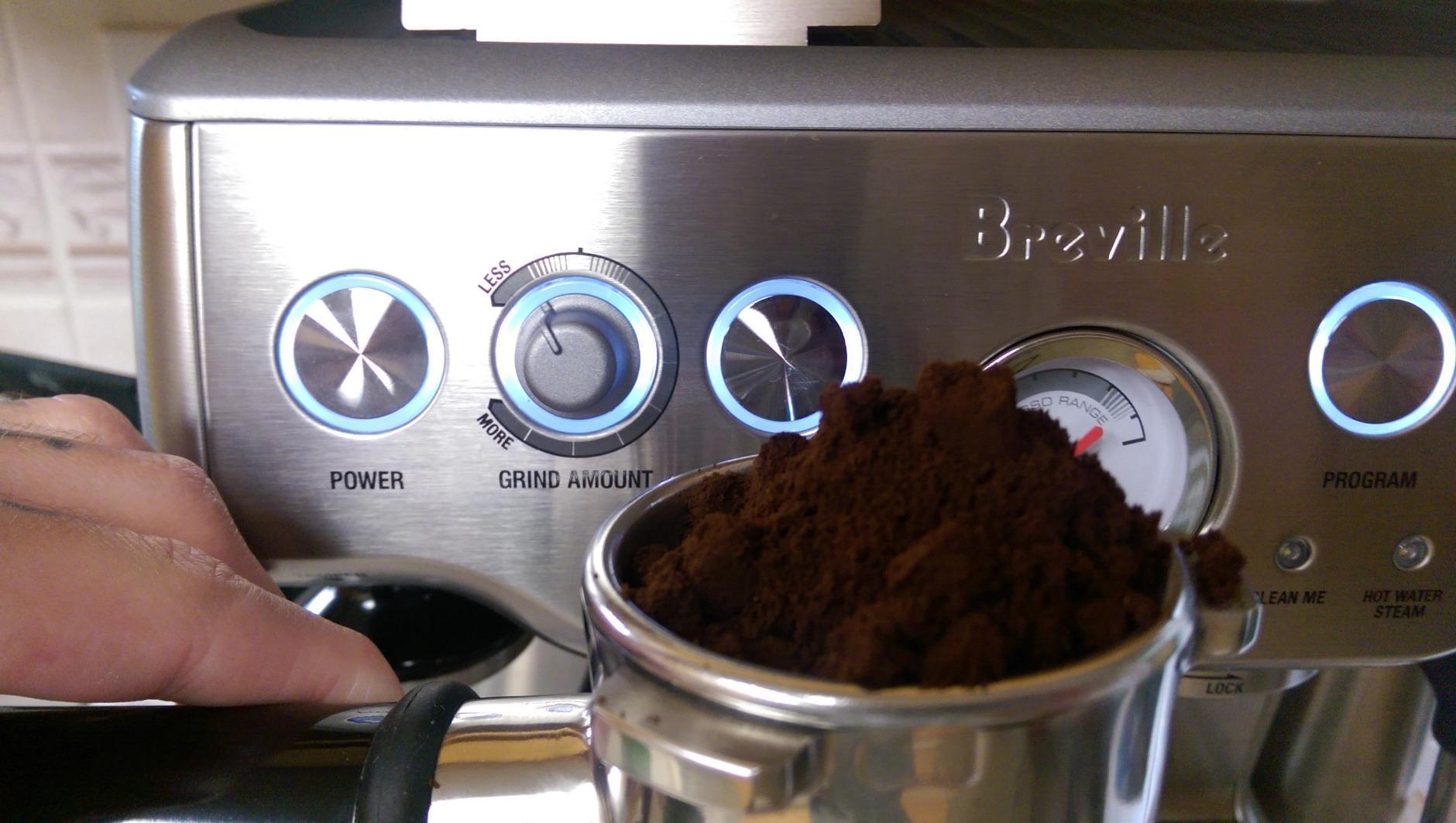 Breville Barista Express Espresso Machine BES870XL, Brushed Stainless Steel - Customer Photo 2