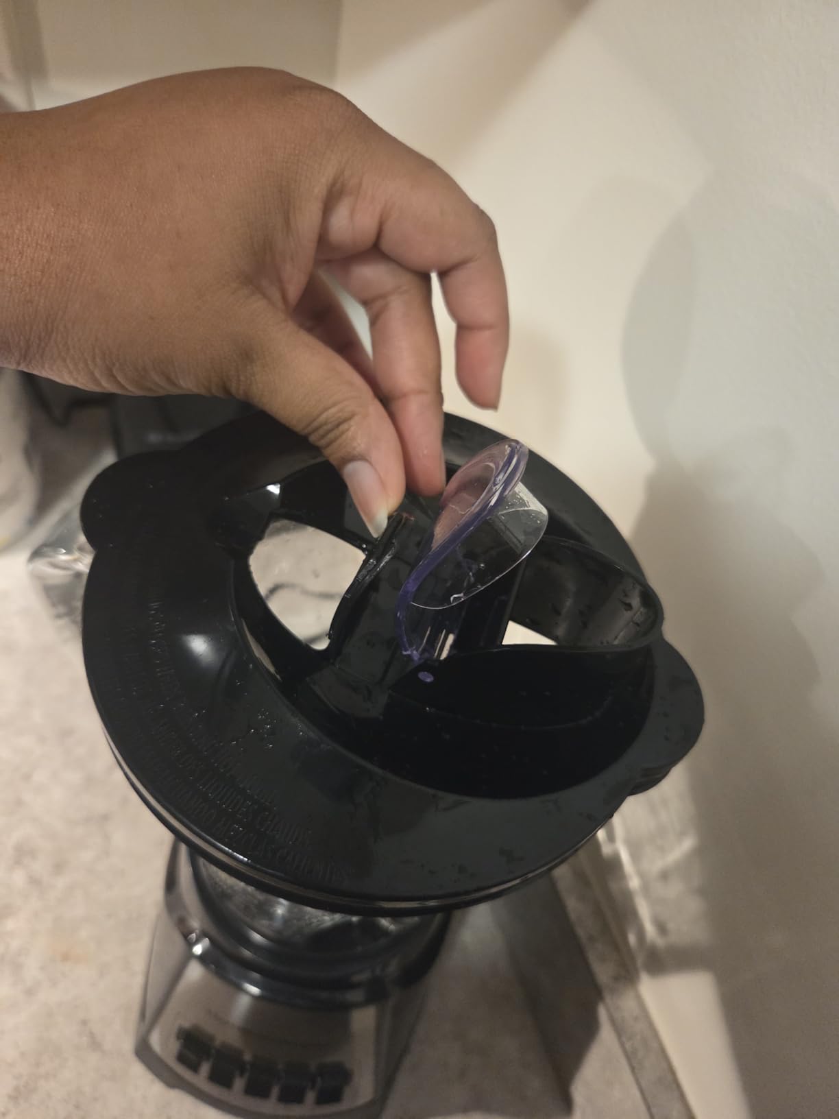 Hamilton Beach Power Elite Wave Action Blender For Smoothies, 40 Oz Glass Jar, 12 Functions Including Puree, Crush Ice, 700 Watts - Black (58148A) - Customer Photo 2