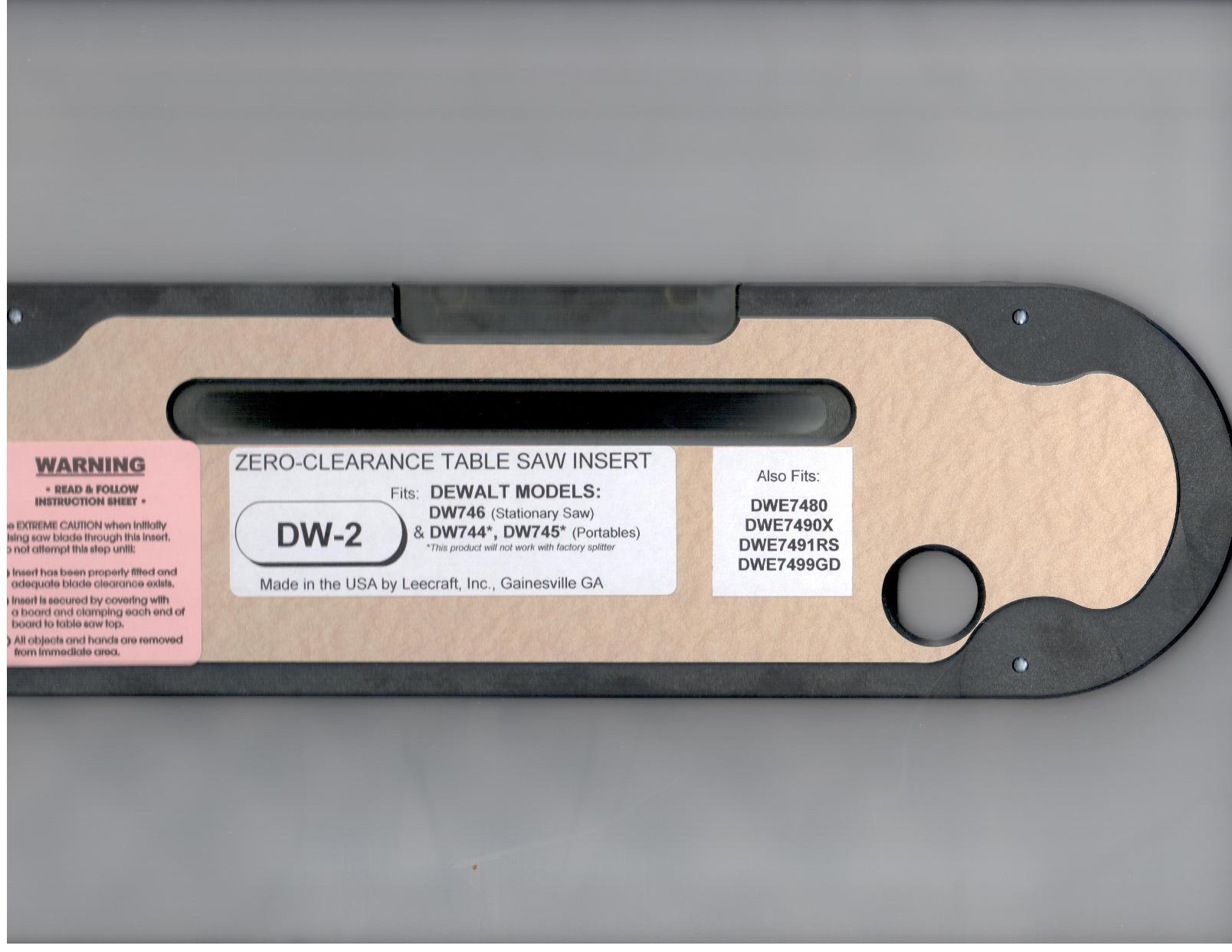 DEWALT Table Saw 10 Inch with Foldable Rolling Table Saw Stand, 15 Amp, 4800 RPM, 32-1/2-Inch Rip Capacity (DWE7491RS) - Customer Photo 1