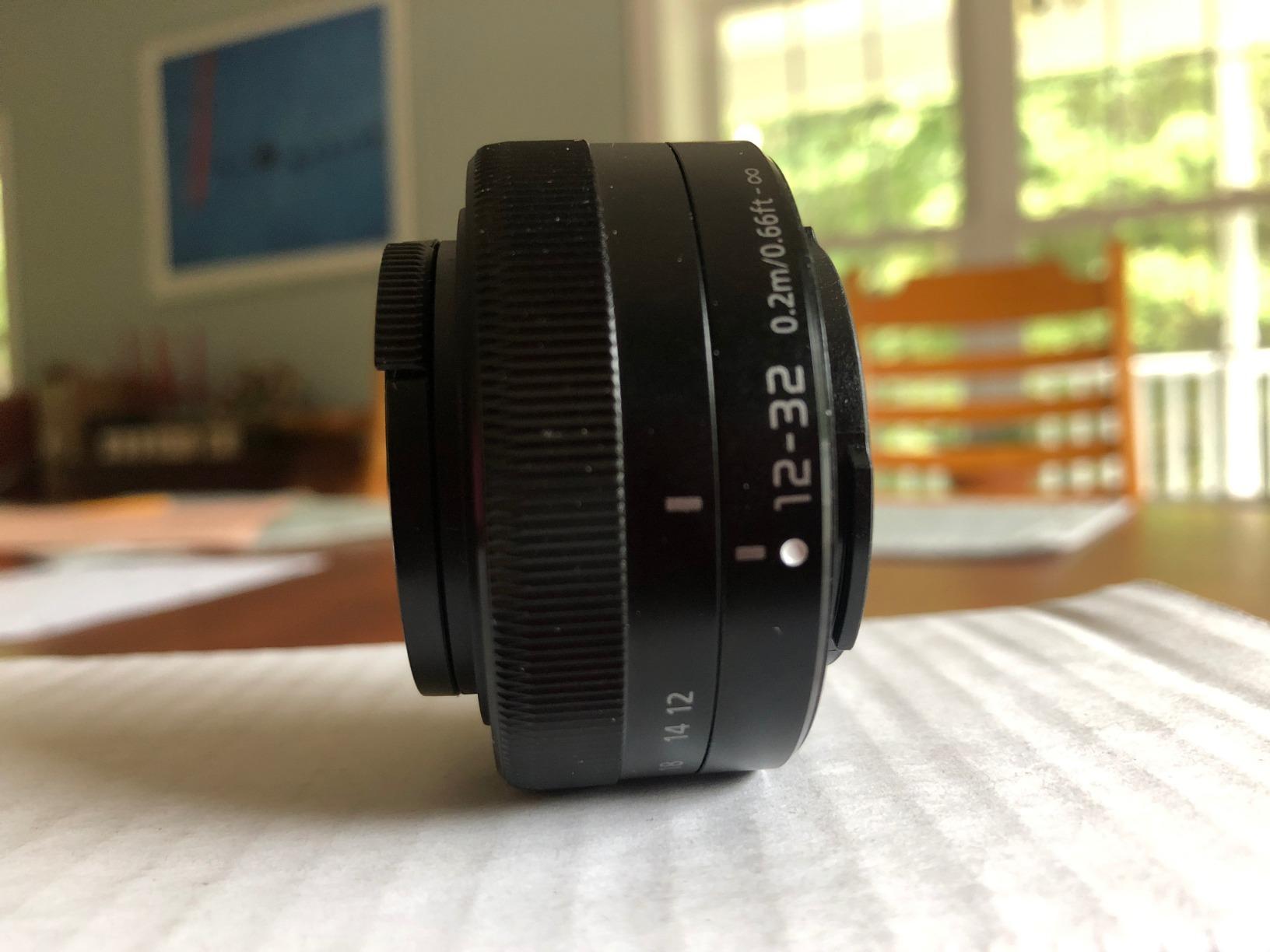 Panasonic Standard Zoom Lens for Micro Four Thirds Lumix G Vario 12-32mm/F3.5-5.6 ASPH./MEGA O.I.S. Black H-FS12032-K - Customer Photo 2