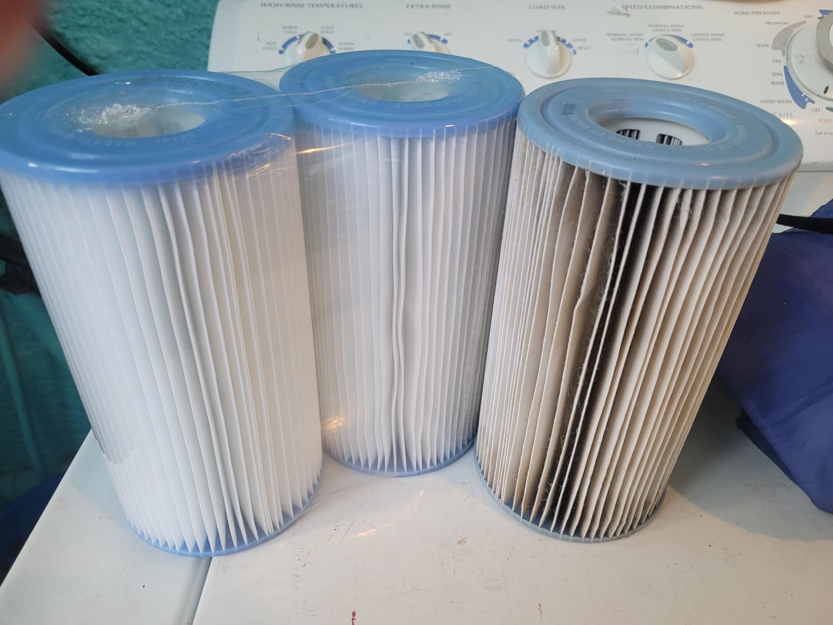 Intex 29002E Type A Pool Filter Cartridge Filter Pumps – Easy-to-Clean – Dacron Paper – Efficient Filtration – Two Pack Customer Review Intex 29002E Type A Pool Filter Cartridge Filter Pumps – Easy-to-Clean – Dacron Paper – Efficient Filtration – Two Pack - Customer Photo 2