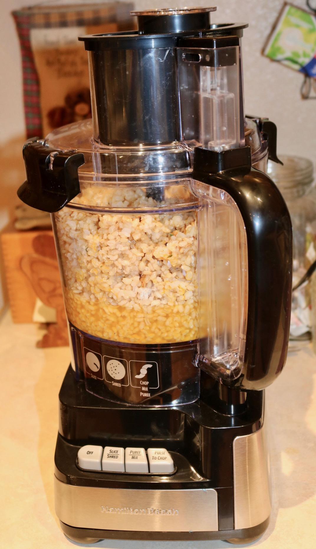 Hamilton Beach Stack & Snap Food Processor and Vegetable Chopper, BPA Free, Stainless Steel Blades, 12 Cup Bowl, 2-Speed 450 Watt Motor, Black (70725A) - Customer Photo 2