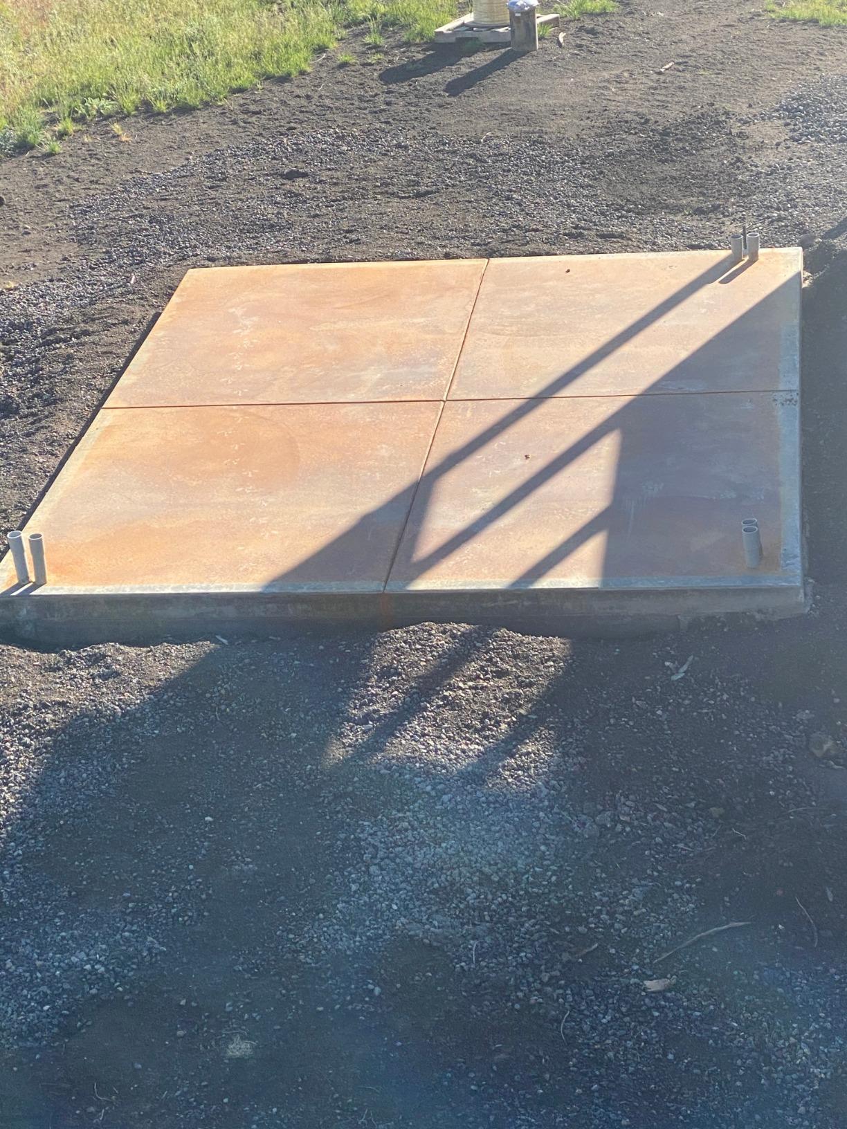 CC Concrete Coatings Vivid Acid Stain for Concrete | Walnut | 1-Gallon - Customer Photo 1