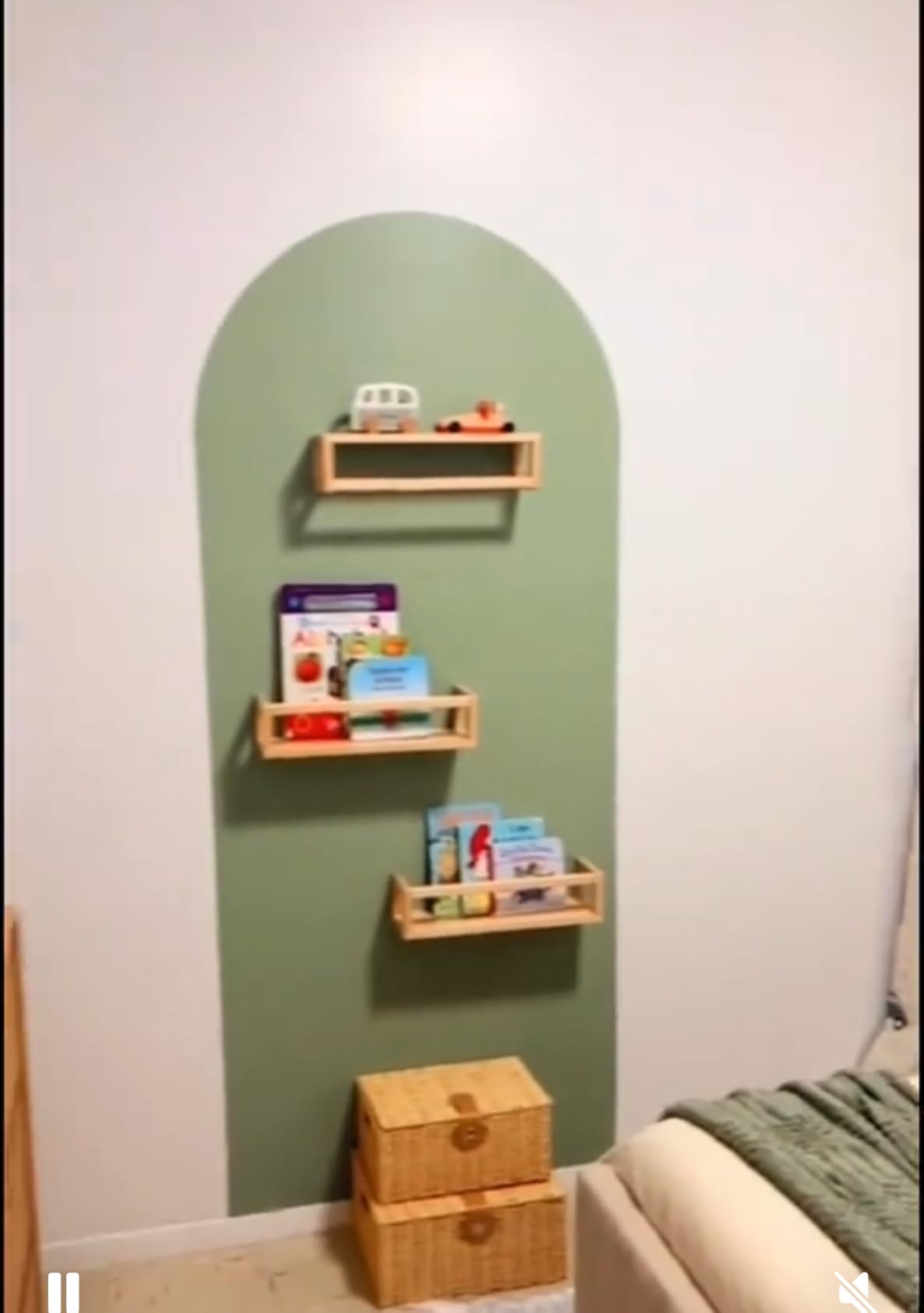 PRESTIGE Interior Paint and Primer in One, Garden Sage, Eggshell, 1 Gallon - Customer Photo 2