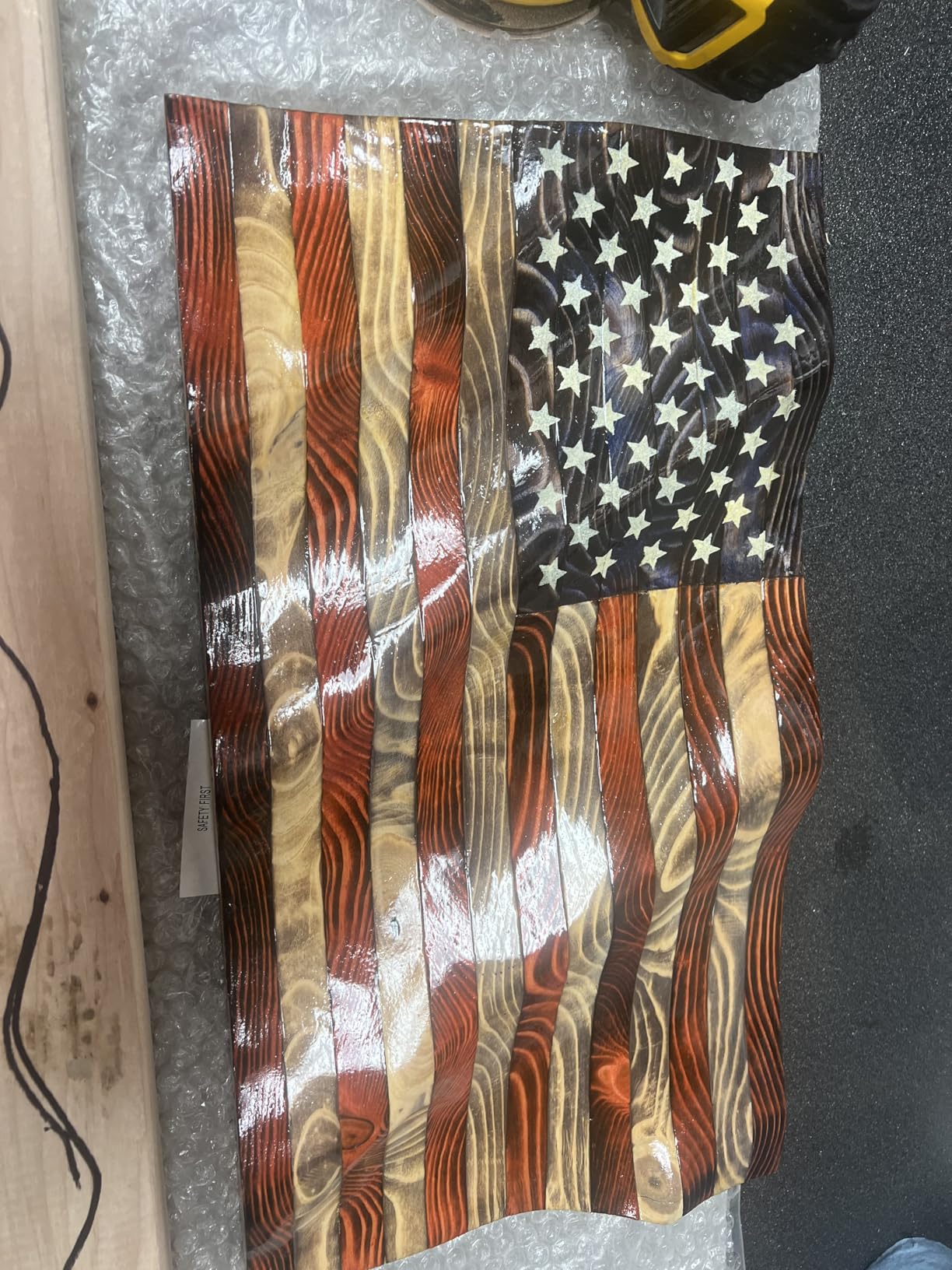 Varathane Triple Thick Polyurethane Clear Wood Finish | Self-Leveling Formula | Scratch And Stain Resistance | Durability In One Coat | Gloss | Quart - Customer Photo 2