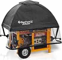 GenTent Open Frame Generator Tent with Universal Clamp System - Waterproof and NFPA Flame Retardant Running Cover - for Operating Open Frame Generators in Wet Weather (Slate, Original - Standard) Customer Review GenTent Open Frame Generator Tent with Universal Clamp System - Waterproof and NFPA Flame Retardant Running Cover - for Operating Open Frame Generators in Wet Weather (Slate, Original - Standard) - Customer Photo 1
