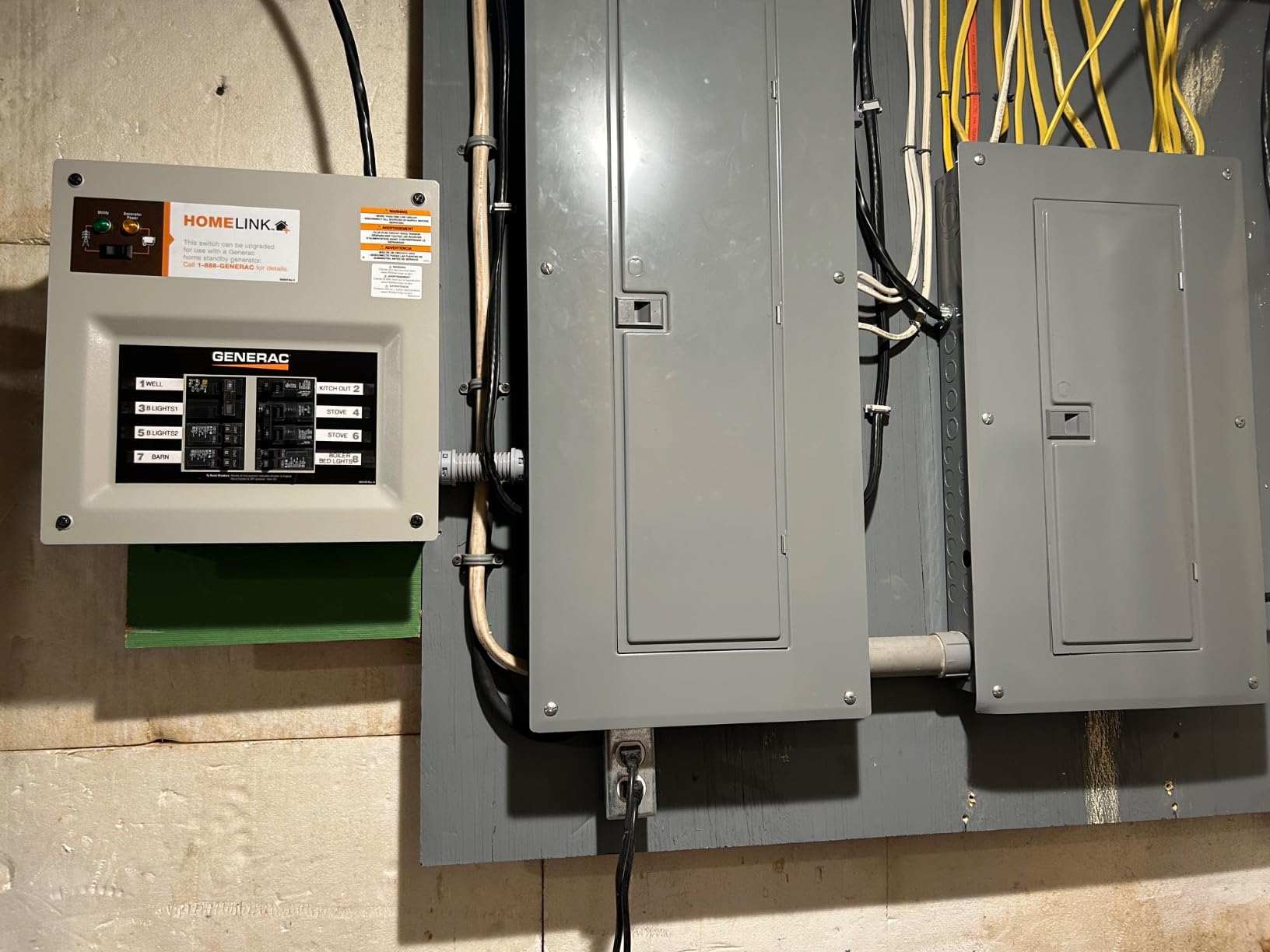 Generac 6852 Home Link Upgradeable Transfer Switch Kit, 30 Amp, Manual - Customer Photo 2