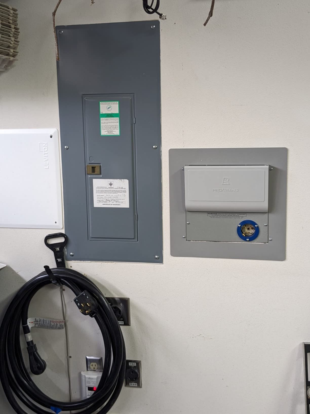 Reliance Controls A510C Pro/Tran2 50-Amp 10-Circuit Manual Transfer Switch - Customer Photo 2