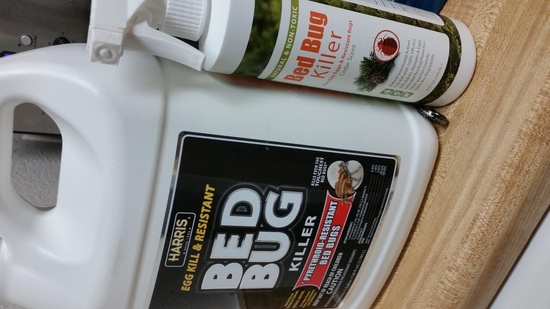 HARRIS White Label Bed Bug Killer, Liquid Spray with Odorless and Non-Staining Extended Residual Kill Formula (32oz) - Customer Photo 2