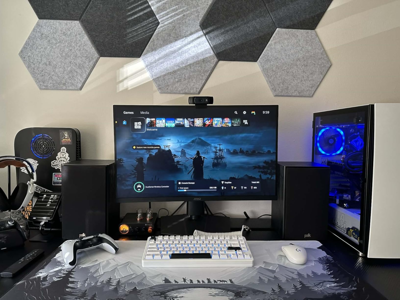 Polk Audio T50 Home Theater and Stereo Floor Standing Tower Speaker (Single, Black) - Deep Bass Response, Dolby and DTS Surround - Customer Photo 1