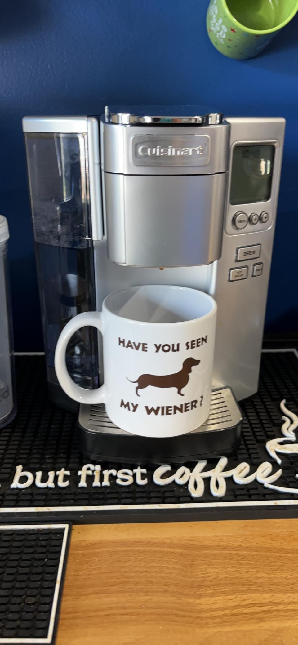 Cuisinart Coffee Maker, Single Serve 72-Ounce Reservoir Pod Coffee Machine, Programmable Brewing & Hot Water Dispenser, 3 Cup-Size Settings, Stainless Steel, SS-10P1, Silver - Customer Photo 2