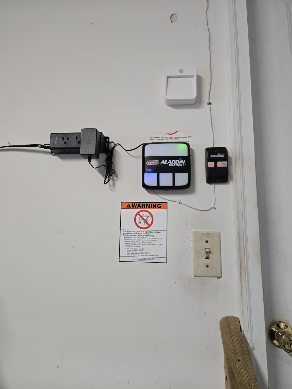 Genie Aladdin Connect Smartphone Garage Door Opener – Monitor, Open & Close Your Garage Door from Anywhere Using Your iPhone or Android Device - Customer Photo 4