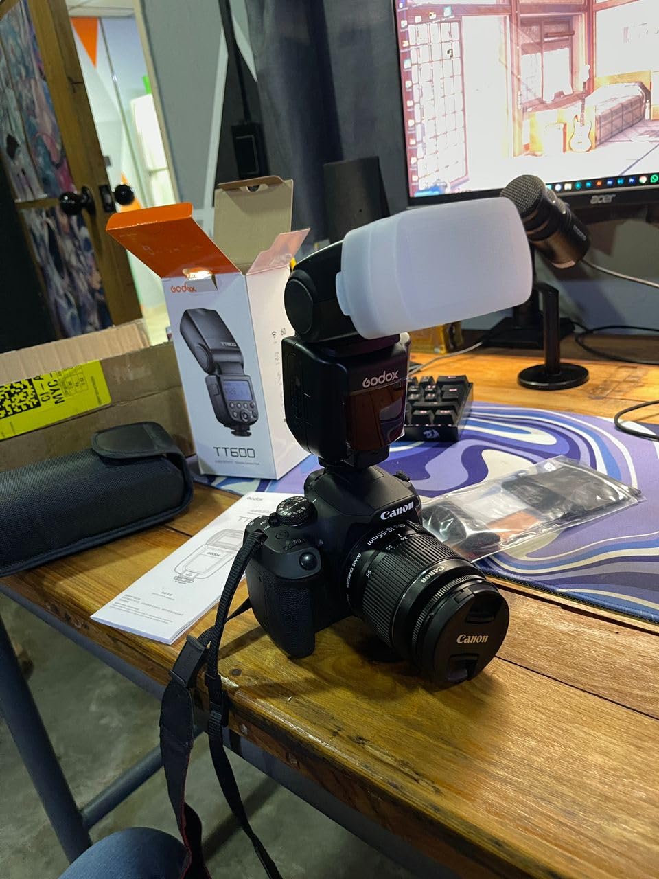 Godox TT600 2.4G Wireless Camera Flash Speedlite with Diffuser, Master/Slave GN60 Manual Flash, HSS when paired off camera with Godox X Trigger System for Canon Nikon Pentax Olympus Fujifilm Panasonic Customer Review Godox TT600 2.4G Wireless Camera Flash Speedlite with Diffuser, Master/Slave GN60 Manual Flash, HSS when paired off camera with Godox X Trigger System for Canon Nikon Pentax Olympus Fujifilm Panasonic - Customer Photo 2