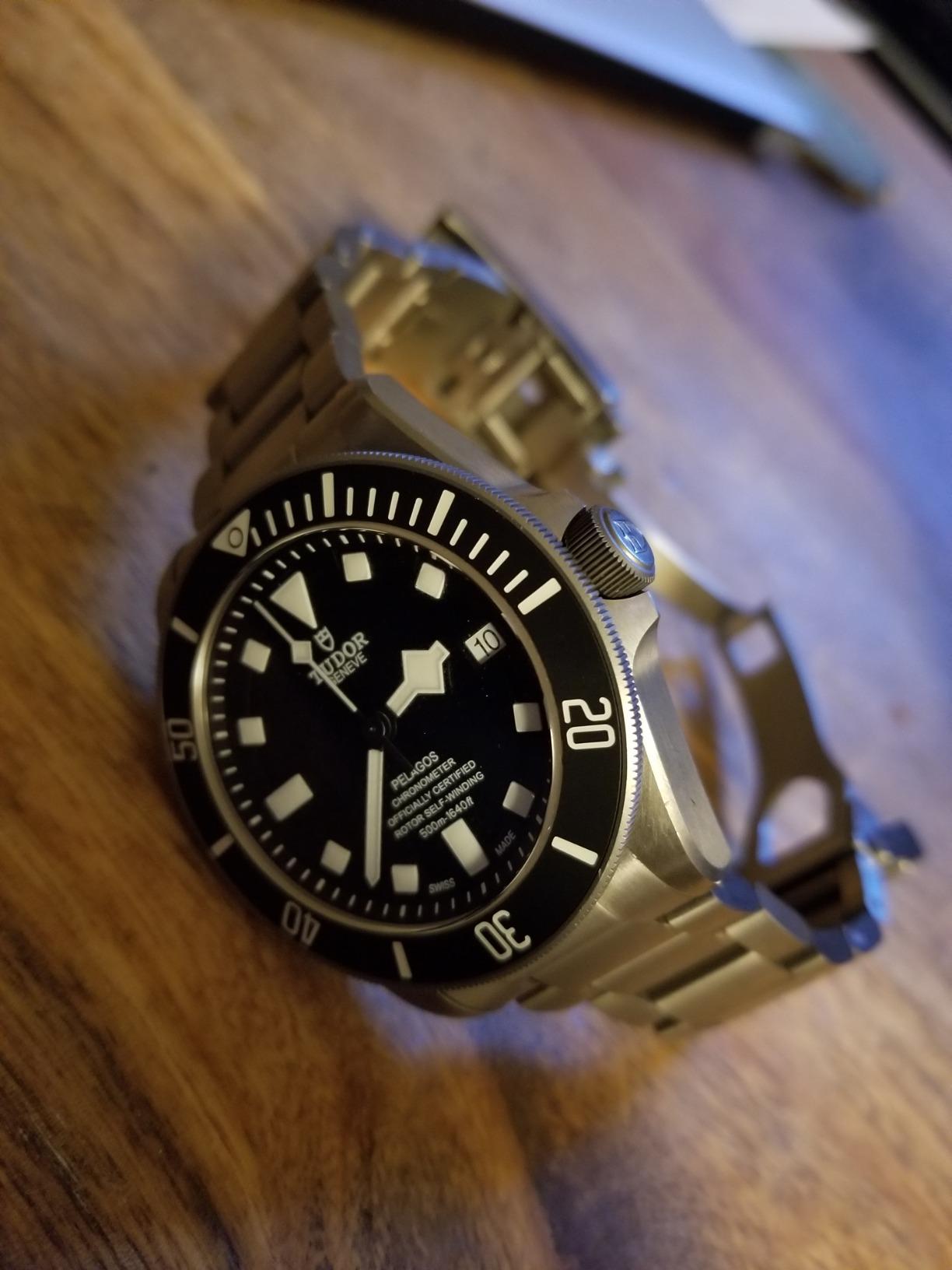 Tudor Pelagos Chronometer Black Dial Titanium Men's Watch M25600TN-0001 - Customer Photo 2