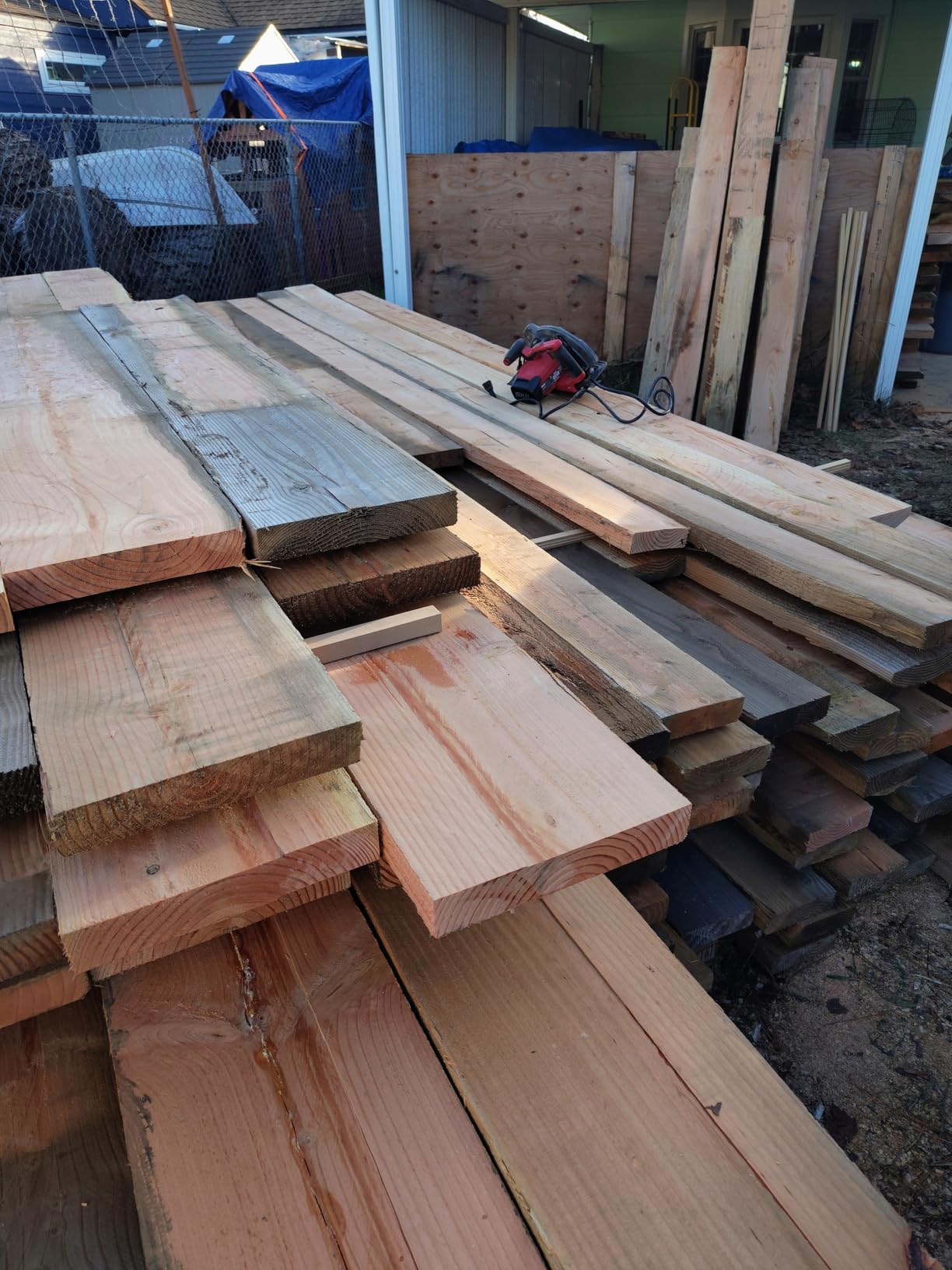 SKIL 15 Amp 7-1/4 Inch Circular Saw with Single Beam Laser Guide - 5280-01 - Customer Photo 3