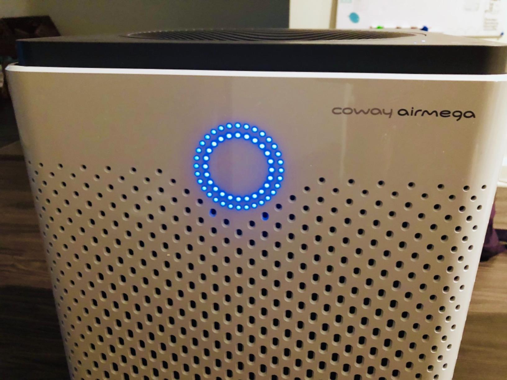 Coway AP-2015F Airmega 400 Smart Air Purifier (Covers 1,560 sq. ft.), True HEPA Air Purifier with Smart Technology, White - Customer Photo 2