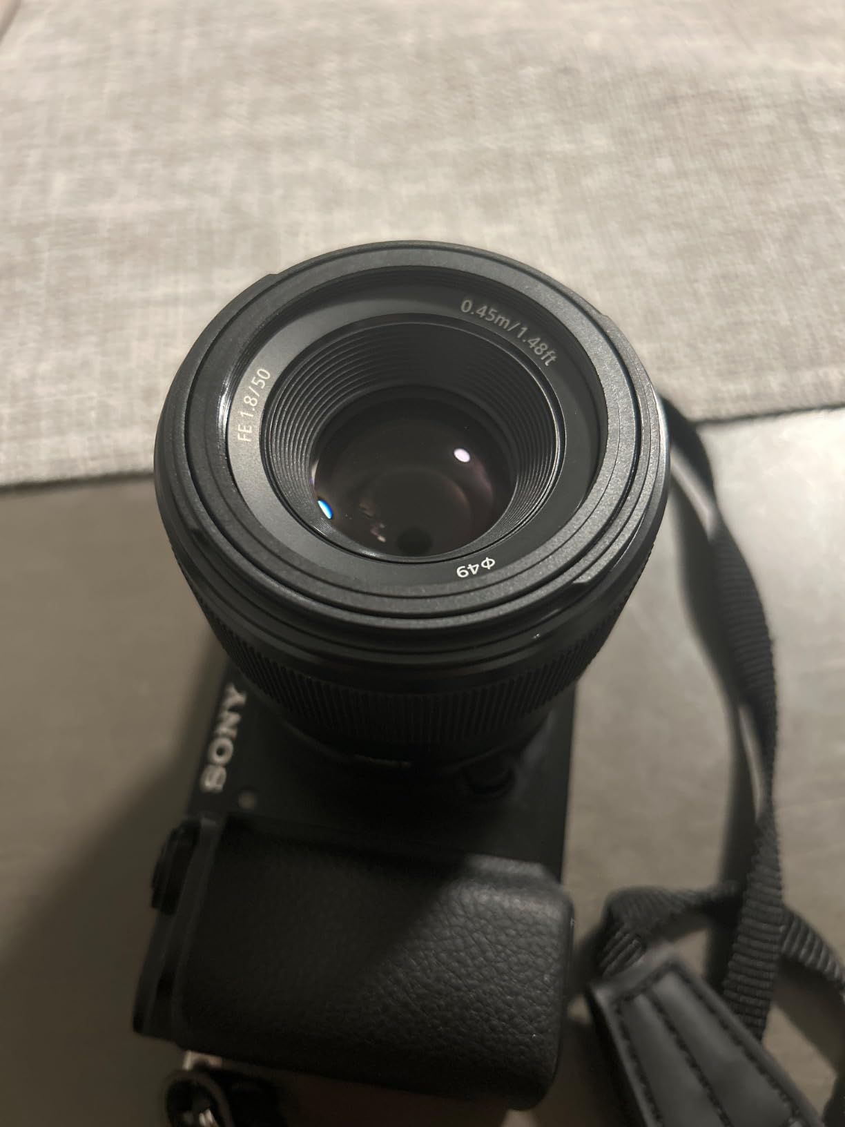 Sony - FE 50mm F1.8 Standard Lens (SEL50F18F), Black - Customer Photo 1