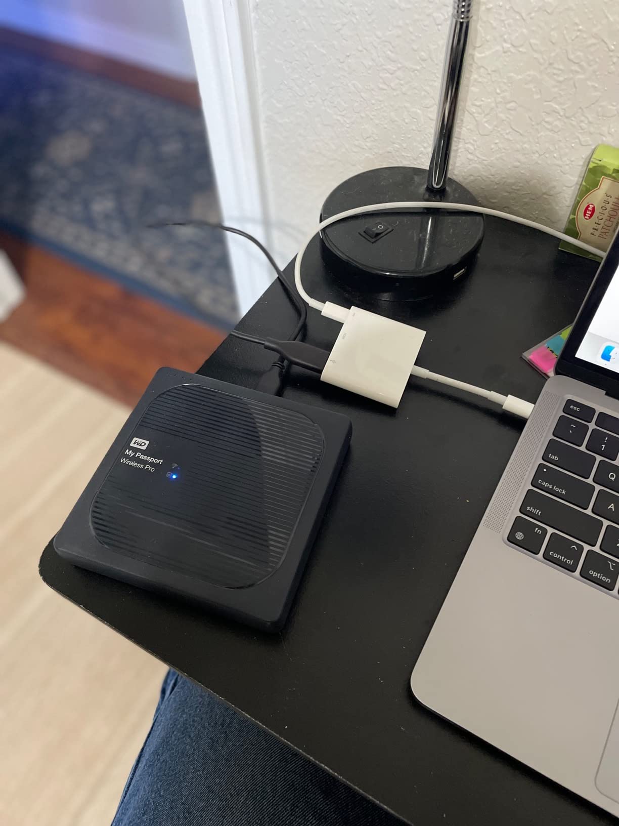 WD 3TB My Passport Wireless Pro Portable External Hard Drive, Wifi USB 3.0 - WDBSMT0030BBK-NESN - Customer Photo 2