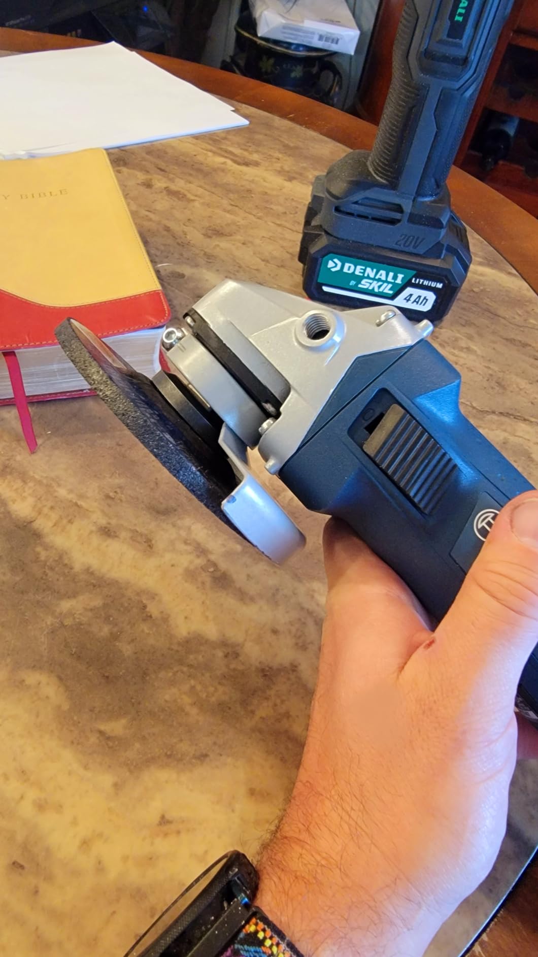 Bosch GWS8-45 4-1/2 In. Angle Grinder Customer Review Bosch GWS8-45 4-1/2 In. Angle Grinder - Customer Photo 1