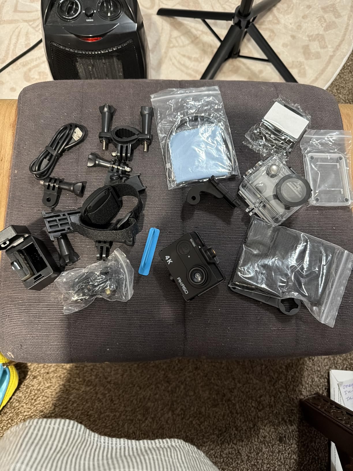 AKASO EK7000 4K30FPS 20MP WiFi Action Camera with EIS Ultra HD 131FT Waterproof Underwater Camera Remote Control 4X Zoom Support External Microphone Black Customer Review AKASO EK7000 4K30FPS 20MP WiFi Action Camera with EIS Ultra HD 131FT Waterproof Underwater Camera Remote Control 4X Zoom Support External Microphone Black - Customer Photo 2