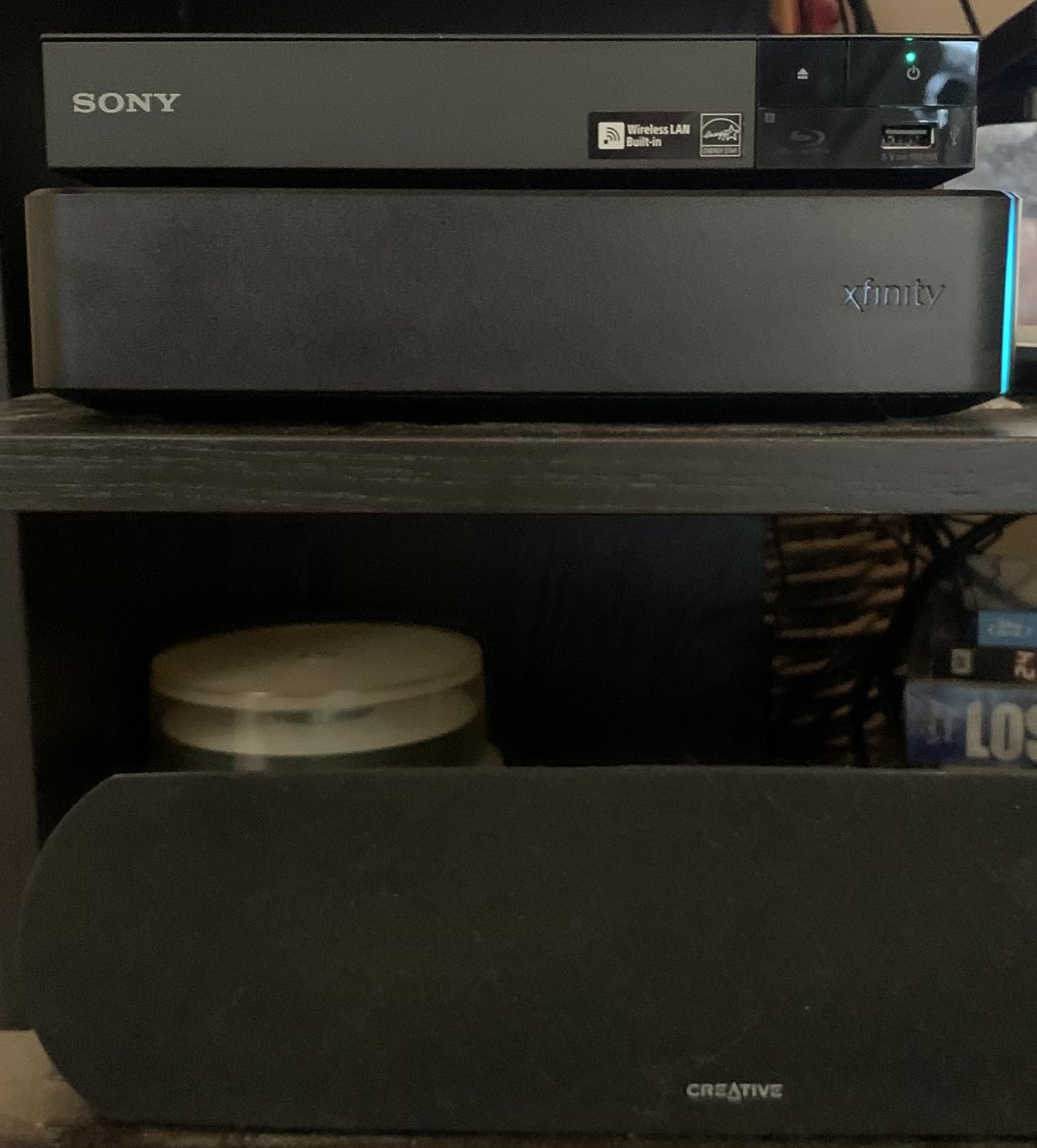 Sony BDP-BX370 Streaming Blu-ray DVD Player with built-in Wi-Fi, Dolby Digital TrueHD/DTS and upscaling, with included HDMI cable - Customer Photo 2