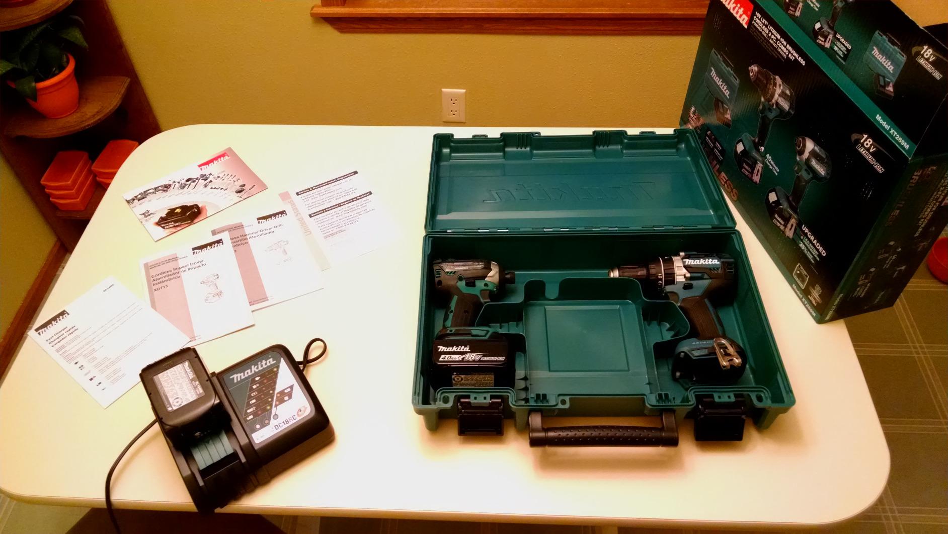 Makita XT269M 18V LXT Brushless Cordless 2-Pc. Combo Kit (4.0Ah) - Customer Photo 2