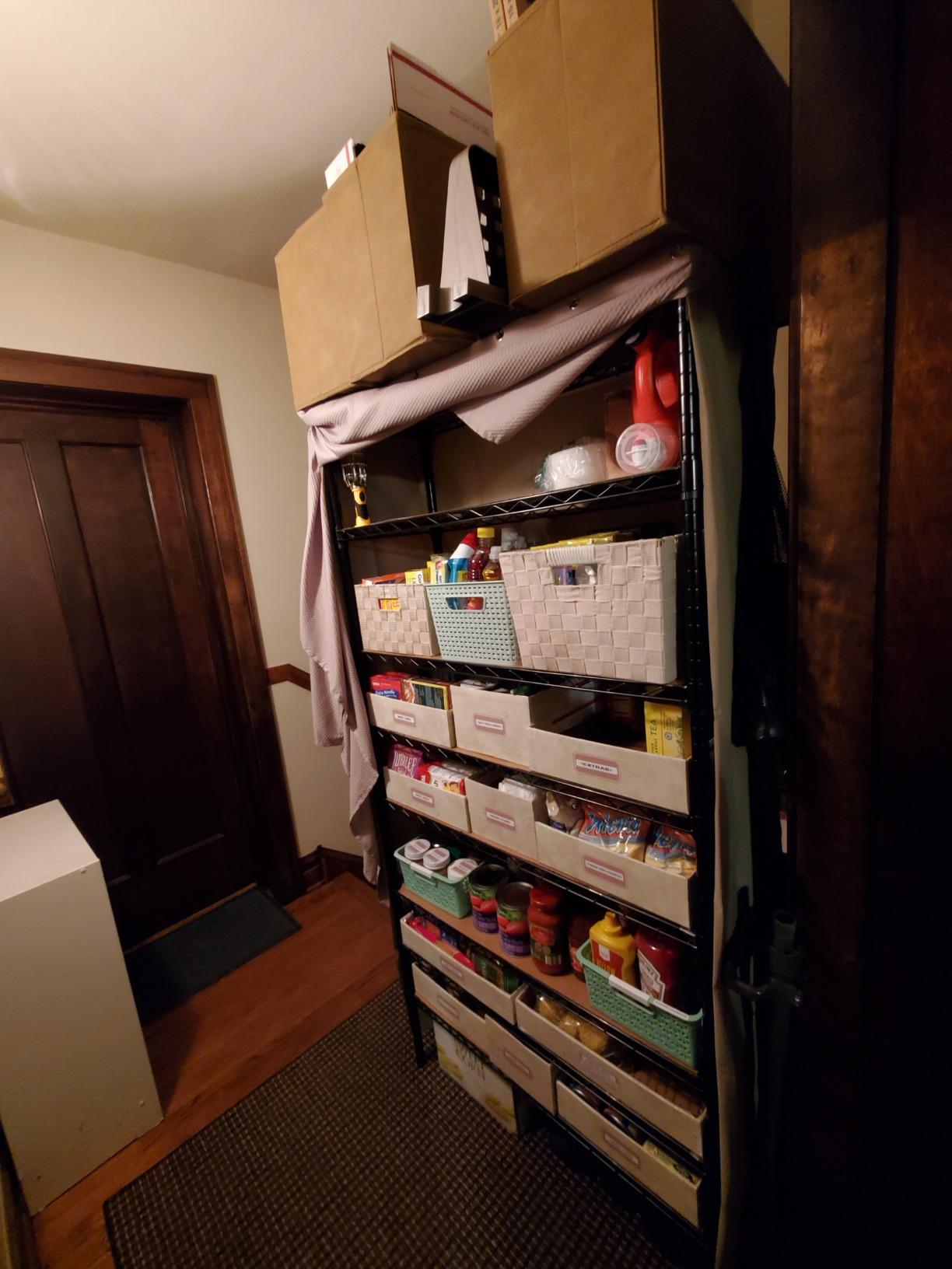 Amazon Basics 4-Shelf Adjustable Heavy Duty Steel Wire Rack Storage Shelving Organizer for Kitchen, Garage, 36