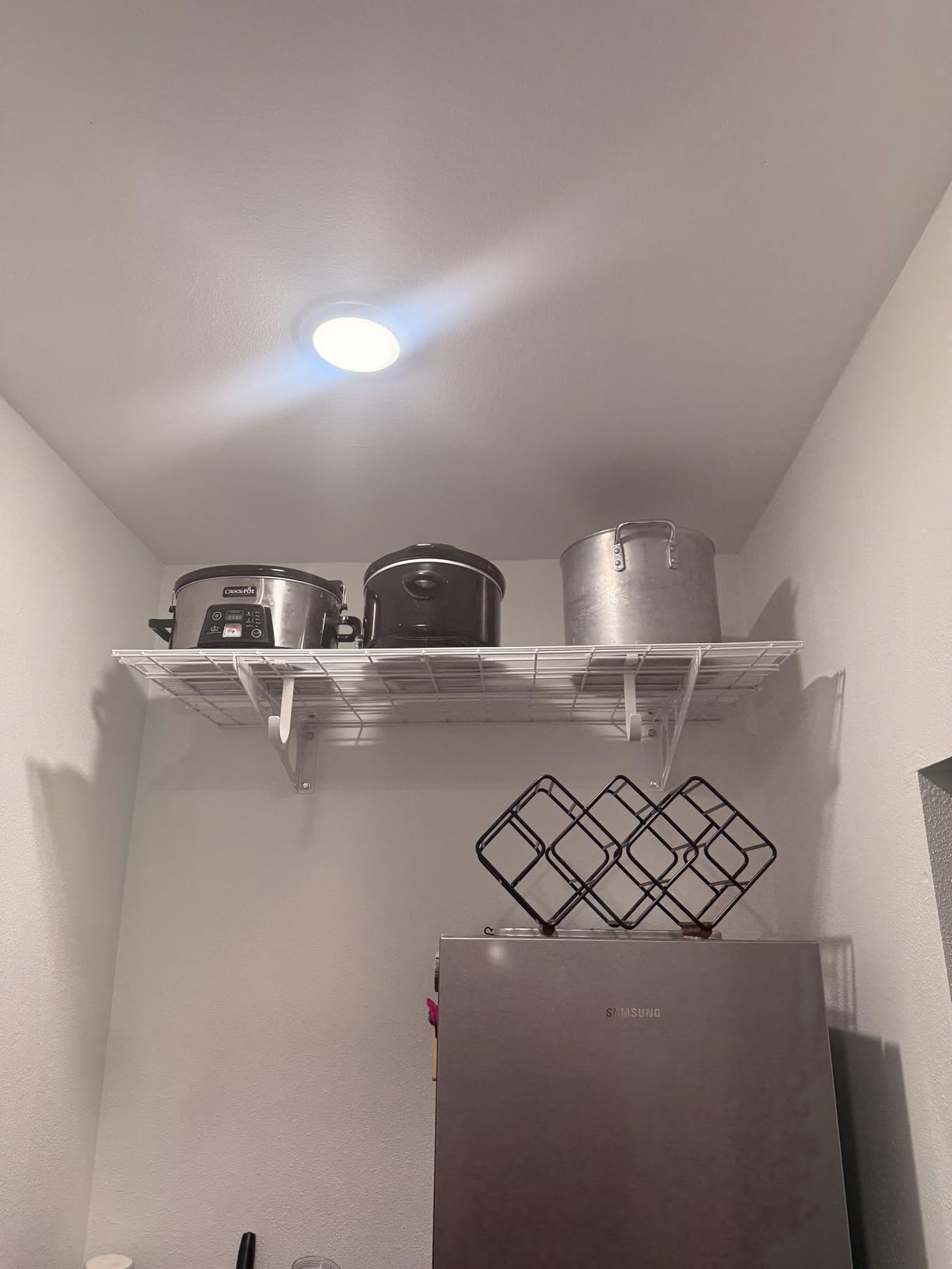 FLEXIMOUNTS 2-Pack 2x6ft Garage Shelving 24-inch-by-72-inch Wall Shelf Garage Storage Rack Floating Shelves, Black, Classic Series - Customer Photo 2