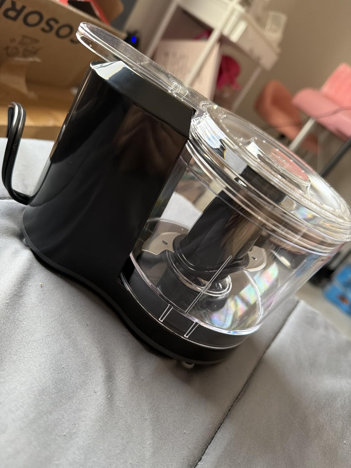 BLACK+DECKER 1.5-Cup Electric Food Chopper, One Touch Pulse, 150W Motor, Stay-Sharp Blade, Dishwasher Safe - Customer Photo 1