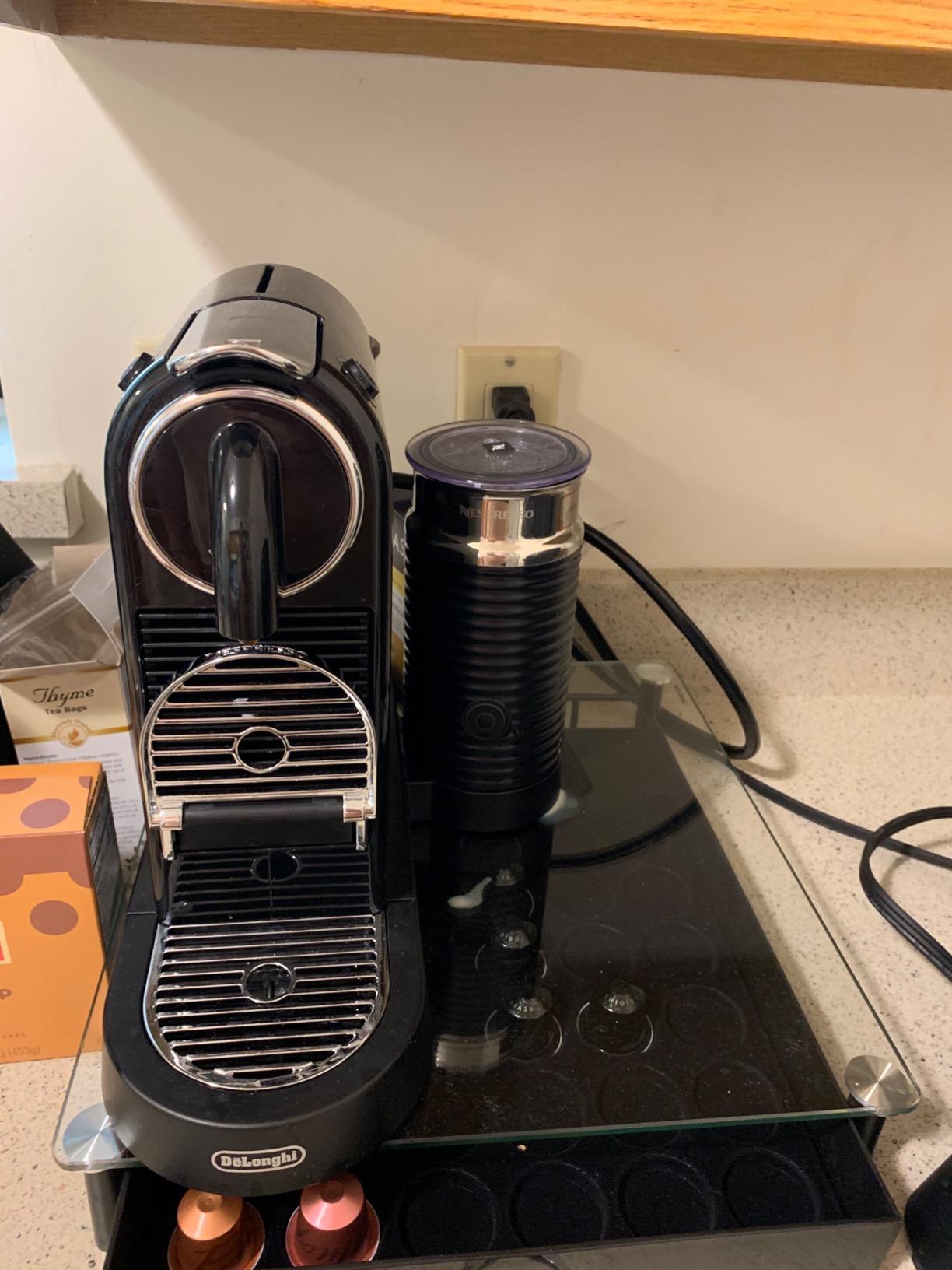 Nespresso CitiZ Original Espresso Machine by De'Longhi, Black - Customer Photo 4