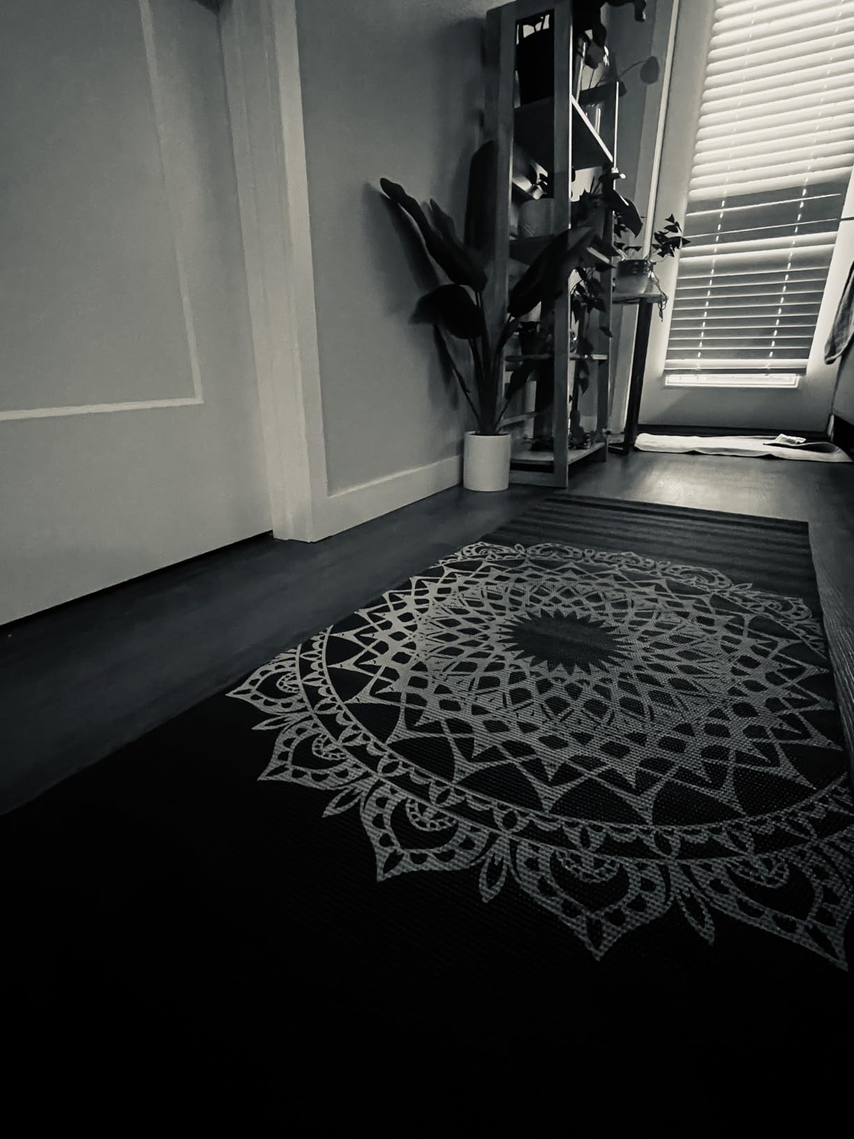 Gaiam Print Yoga Mat, Non Slip Exercise & Fitness Mat for All Types of Yoga, Pilates & Floor Exercises - Customer Photo 1