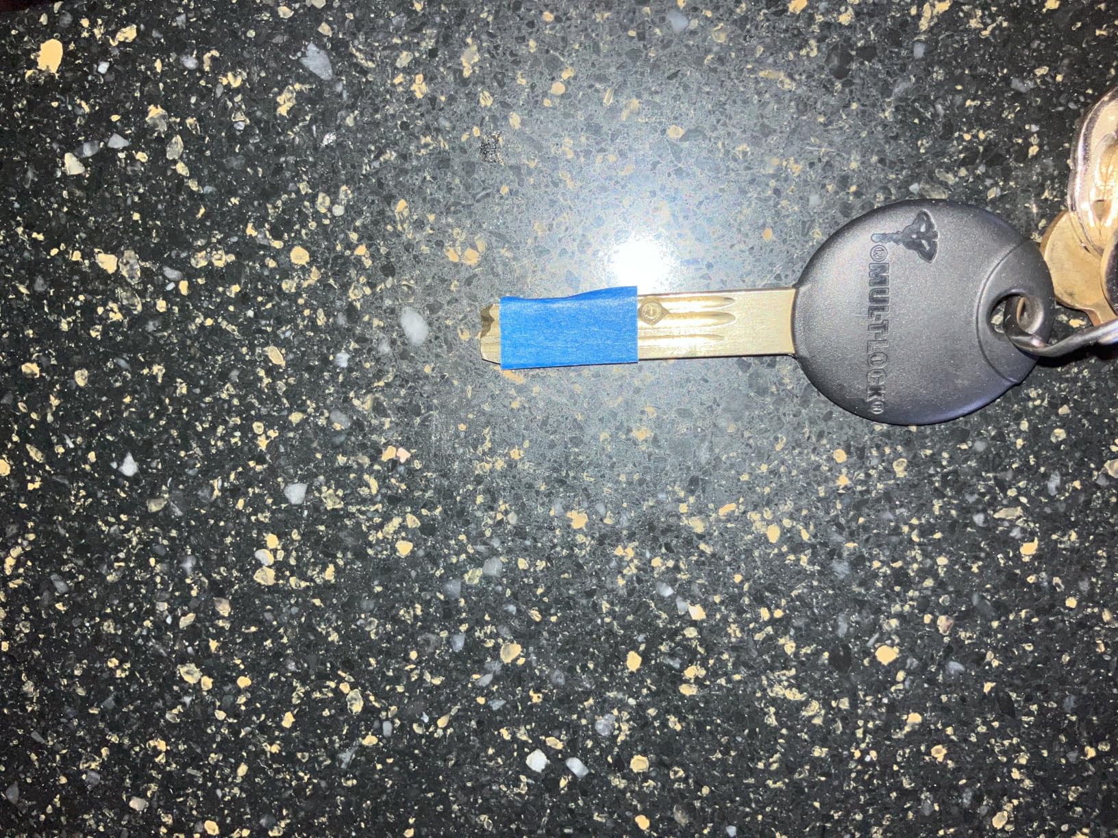 Mul-T-Lock Cronus High Security Grade 2 Single Cylinder Dead-Bolt w/Thumb Turn 2-3/8 or 2-3/4 Adjustable Backset for Commercial and Residential Metal Or Wood Doors (Stainless Steel) - Customer Photo 1