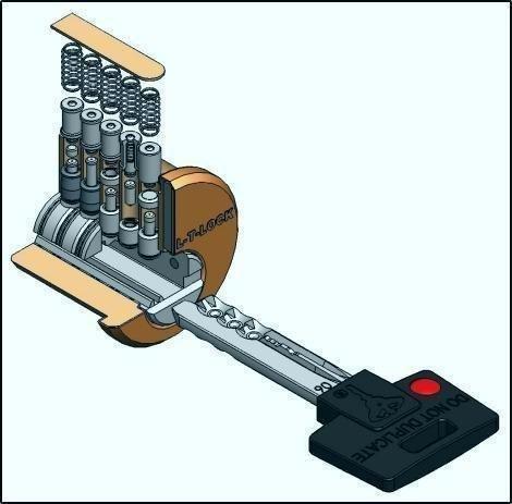 Mul-T-Lock Cronus High Security Grade 2 Single Cylinder Dead-Bolt w/Thumb Turn 2-3/8 or 2-3/4 Adjustable Backset for Commercial and Residential Metal Or Wood Doors (Stainless Steel) - Customer Photo 2
