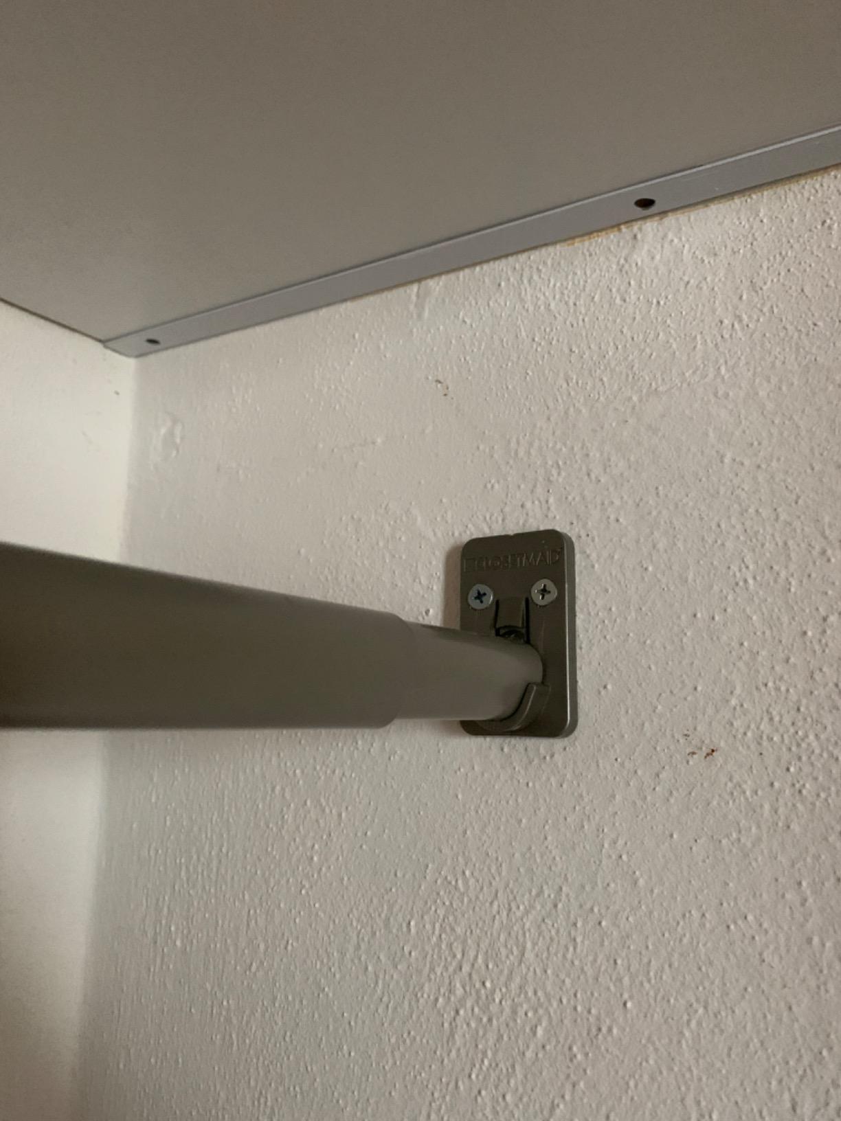 ClosetMaid SuiteSymphony Wood Closet Organizer Starter Kit with Tower and 3 Hang Rods, Shelves, Adjustable, Fits Spaces 4 – 9 ft. Wide, Pure White - Customer Photo 2