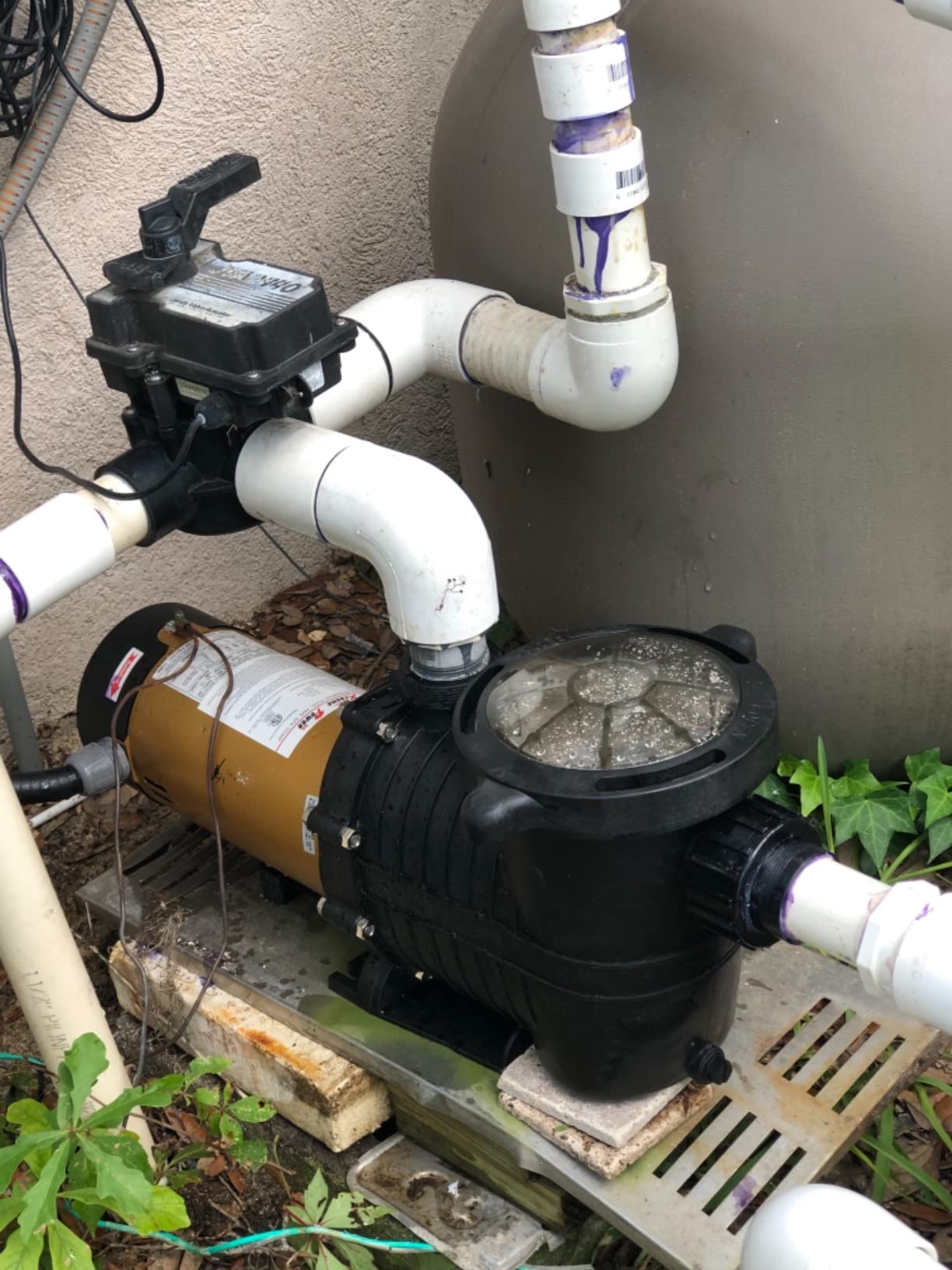 XtremepowerUS In-Ground Swimming Pool Pump Spa 1.75HP Dual Speed High Flow 5,280 GPH 1.5