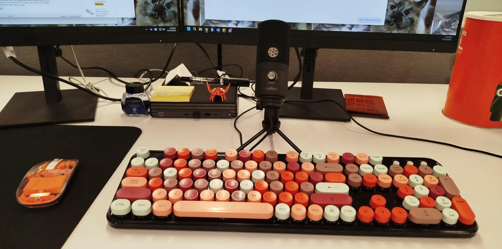 FIFINE USB Microphone, Metal Condenser Recording Microphone for MAC OS, Windows, Cardioid Laptop Mic for Recording Vocals, Voice Overs, Streaming, Meeting and YouTube Videos-K669B Customer Review FIFINE USB Microphone, Metal Condenser Recording Microphone for MAC OS, Windows, Cardioid Laptop Mic for Recording Vocals, Voice Overs, Streaming, Meeting and YouTube Videos-K669B - Customer Photo 1